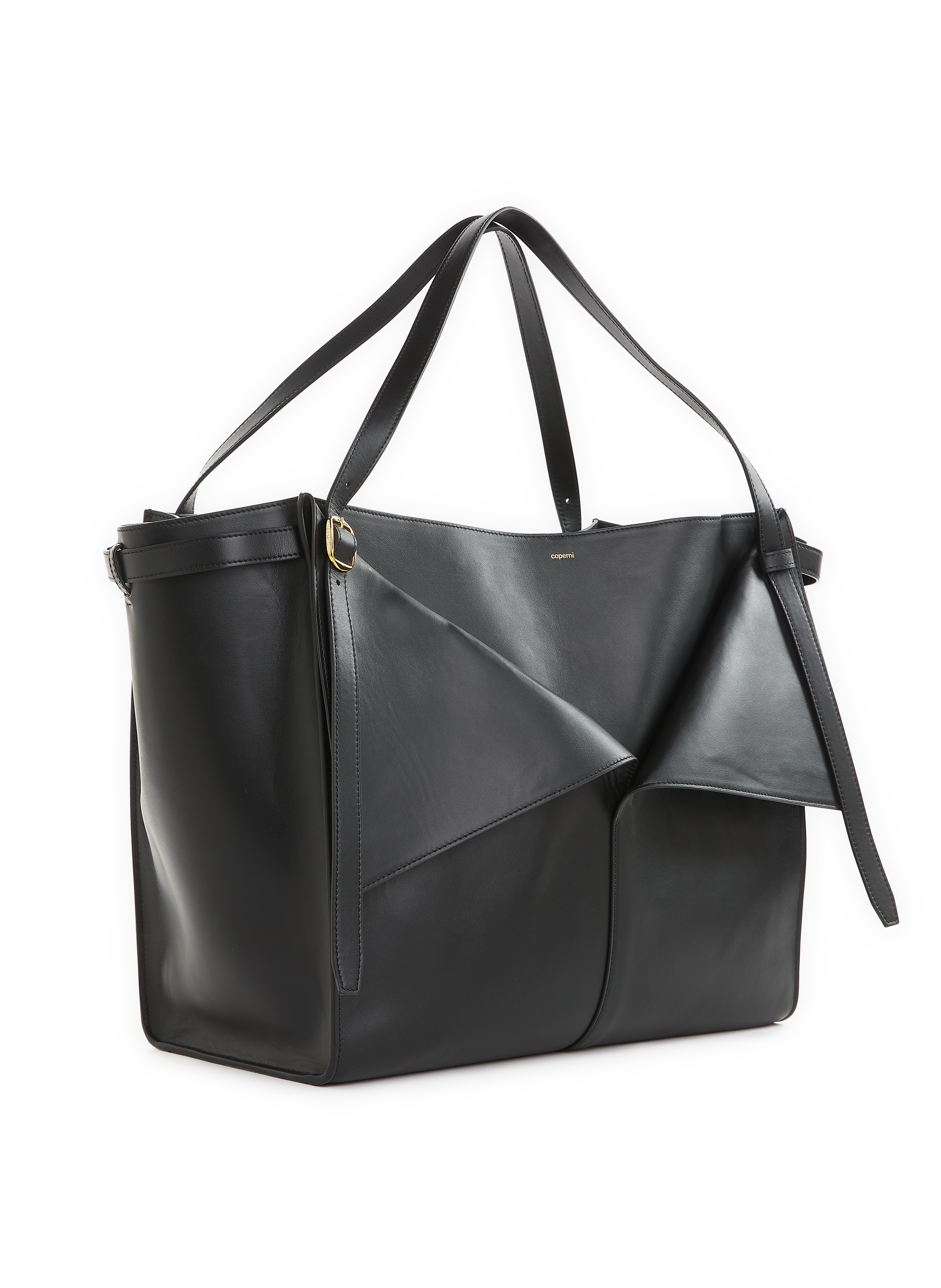 Sac cabas Belt en cuir  COPERNI Noir