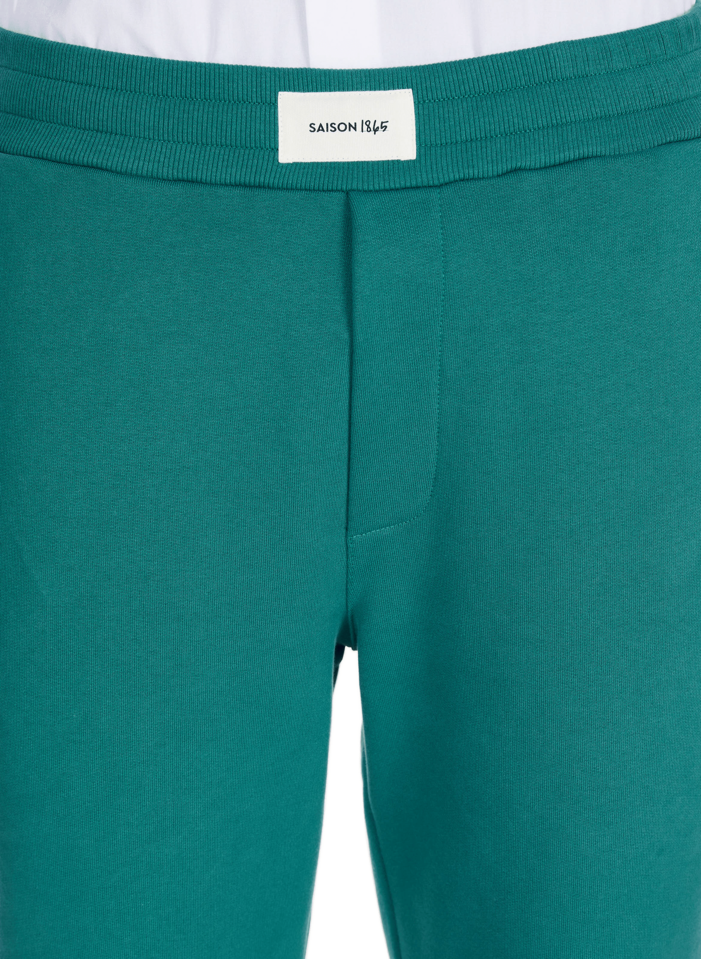 Cotton joggers SAISON 1865 Green
