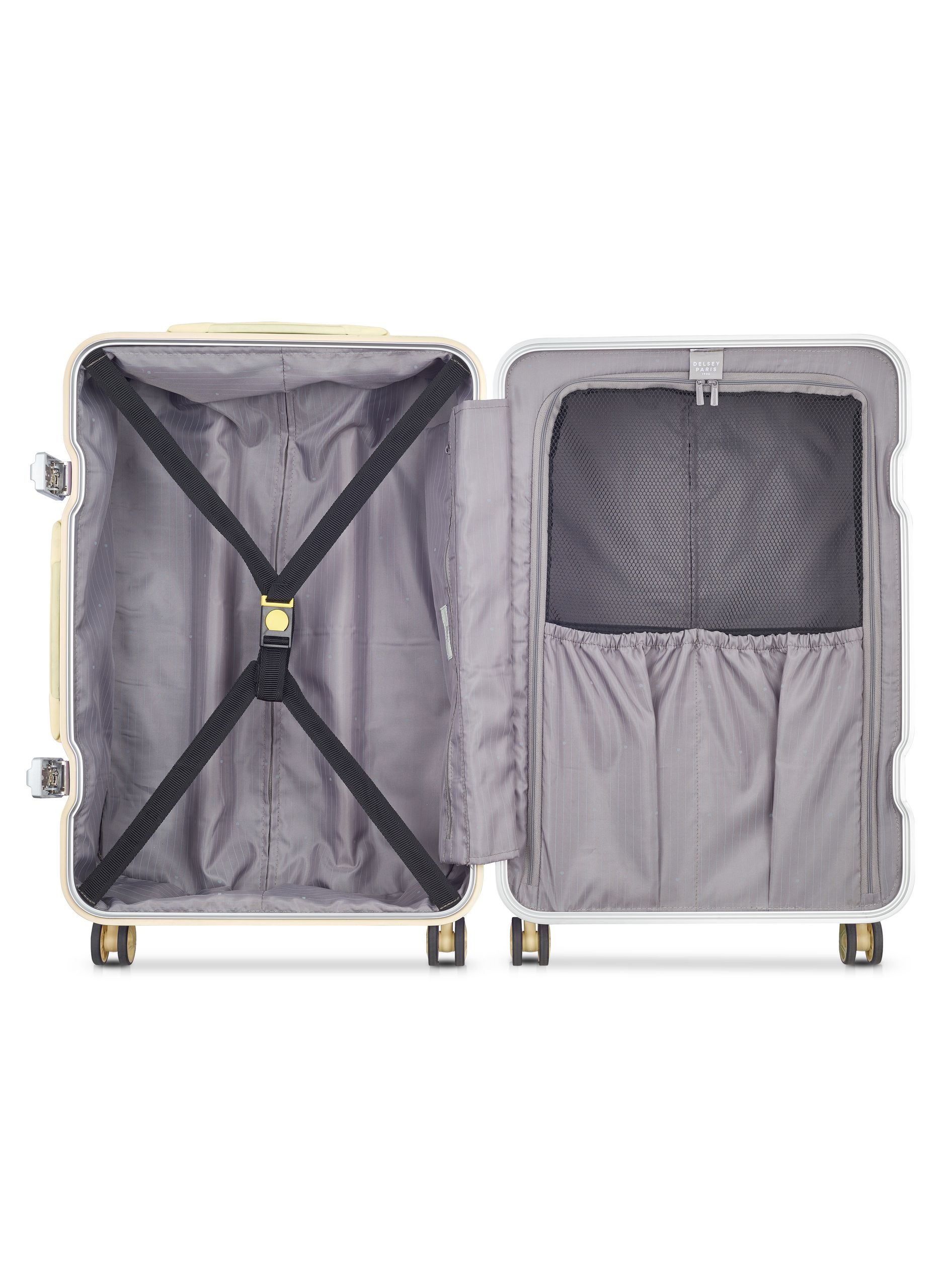 Valise soute rigide taille l - bastille 2.0 DELSEY PARIS Jaune