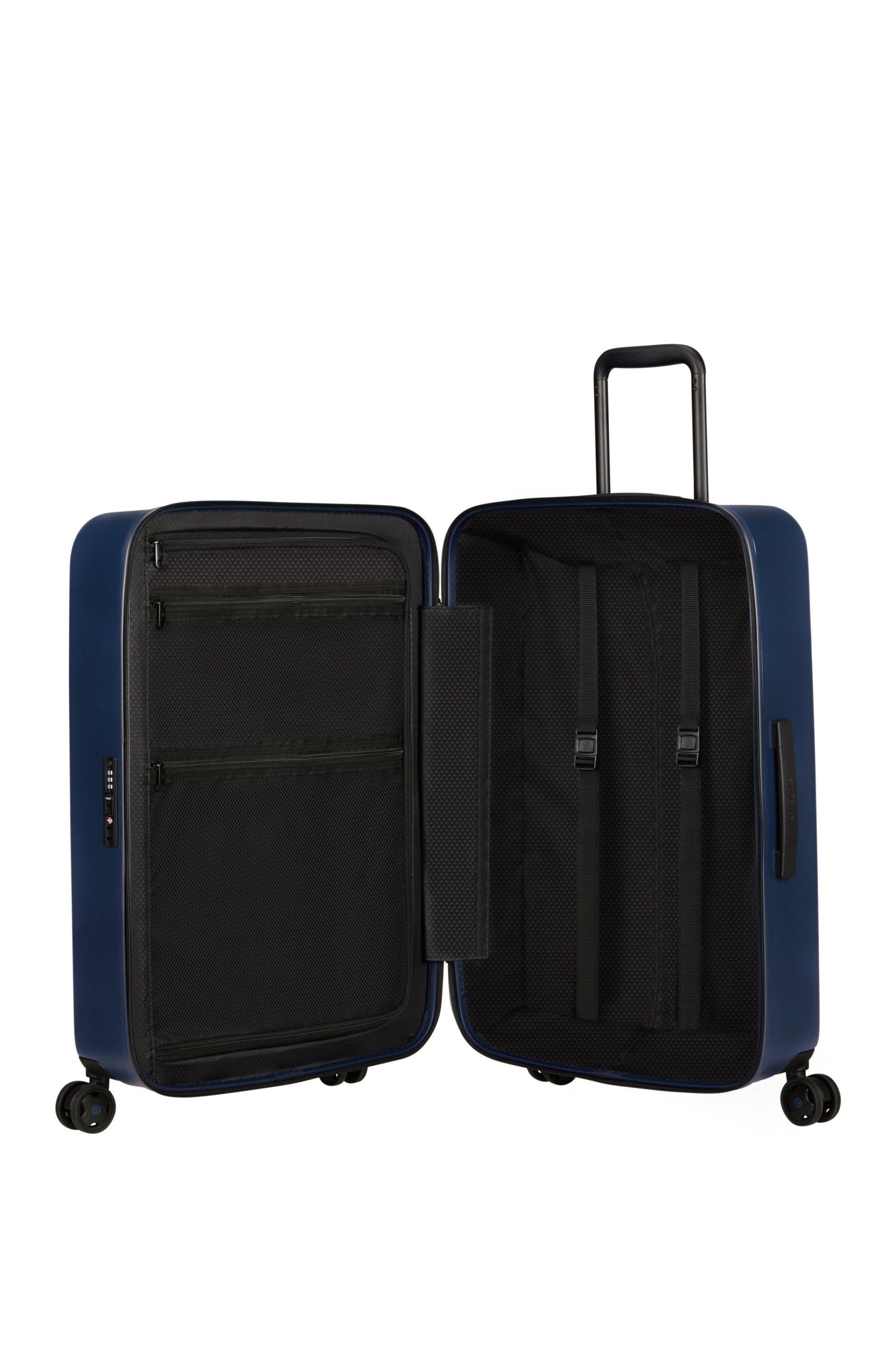 Stackd valise 4 roues taille m SAMSONITE Bleu