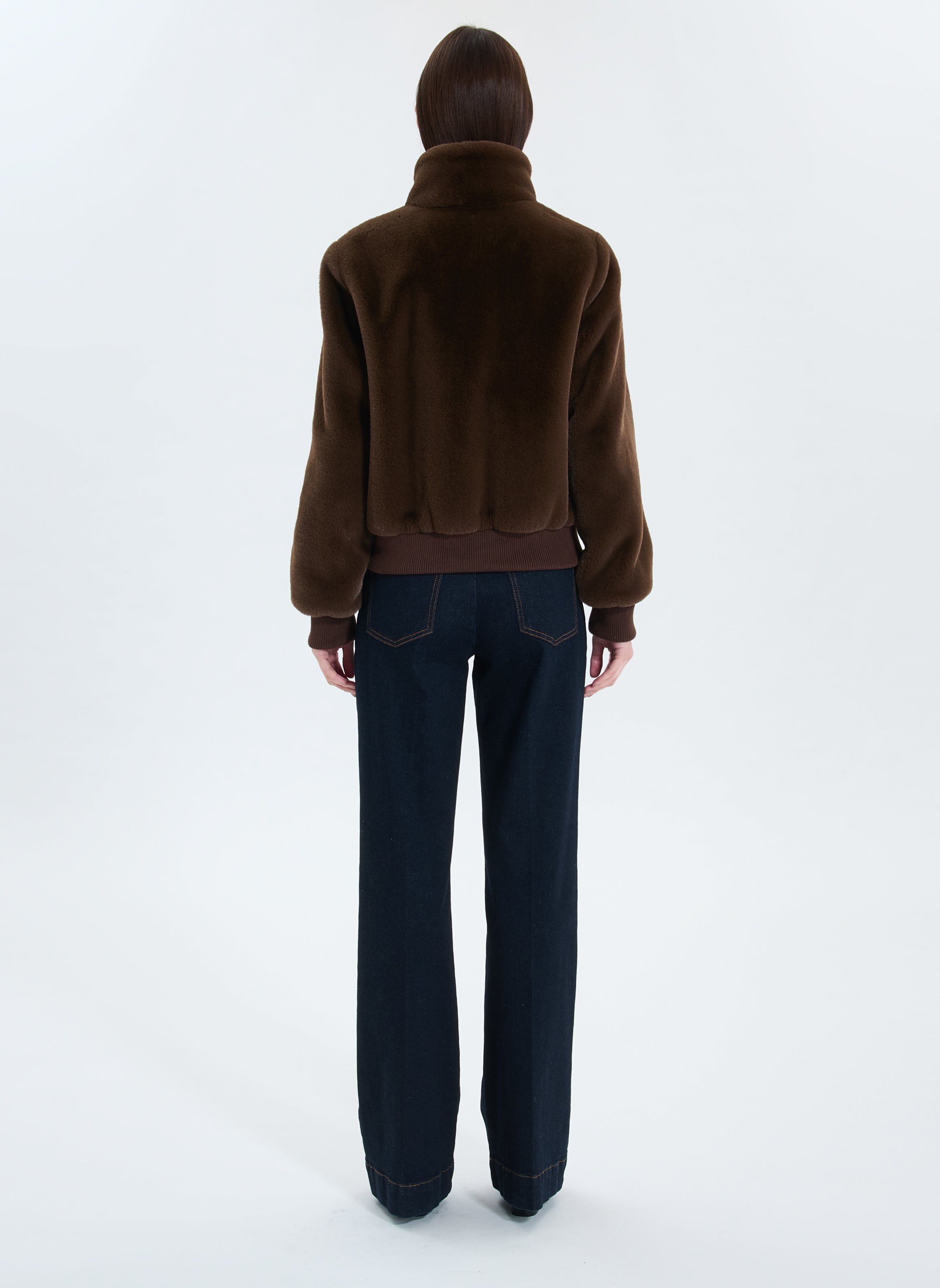 Veste valou ZAPA Marron