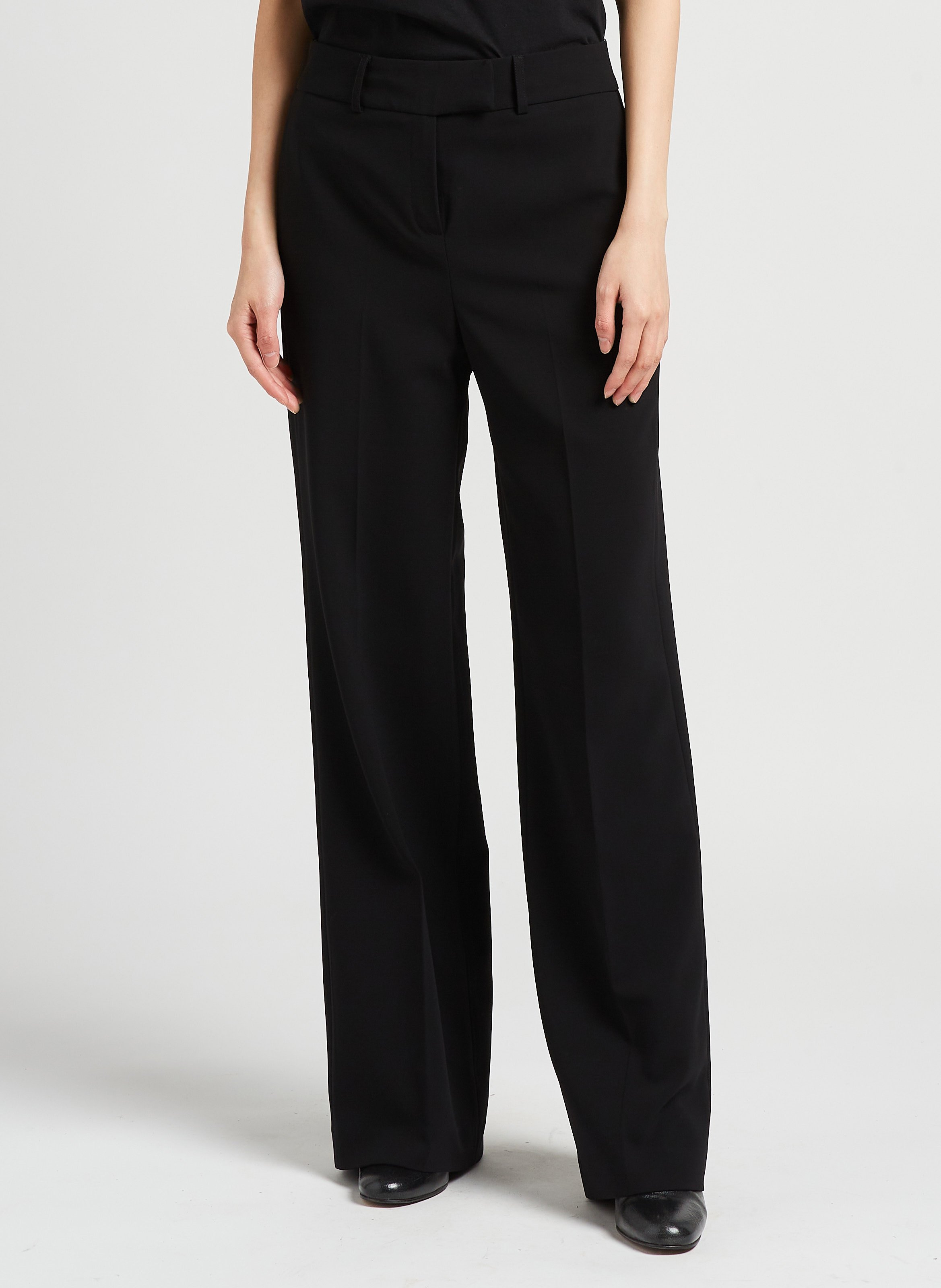 MAISON 123 Pantalon large fluide layla Noir