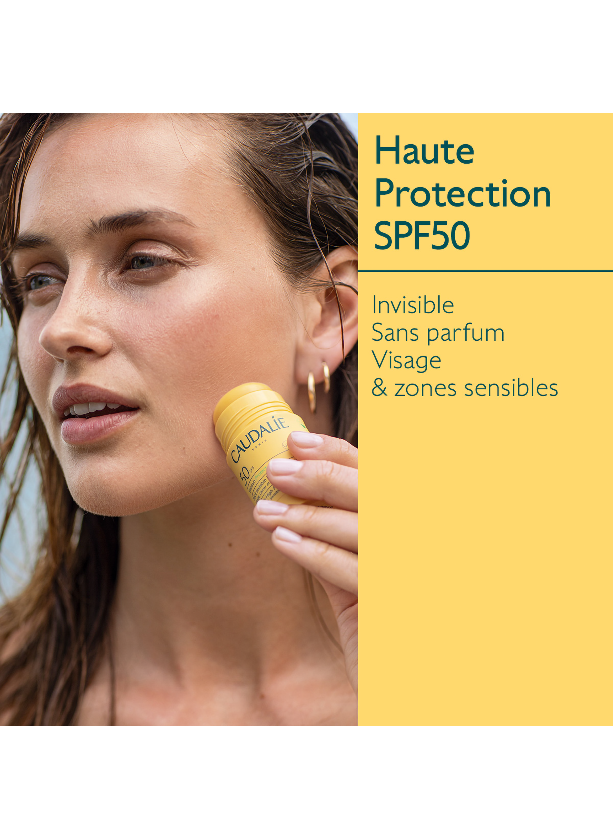 Vinosun Protect Stick Invisible SPF50 CAUDALIE No color