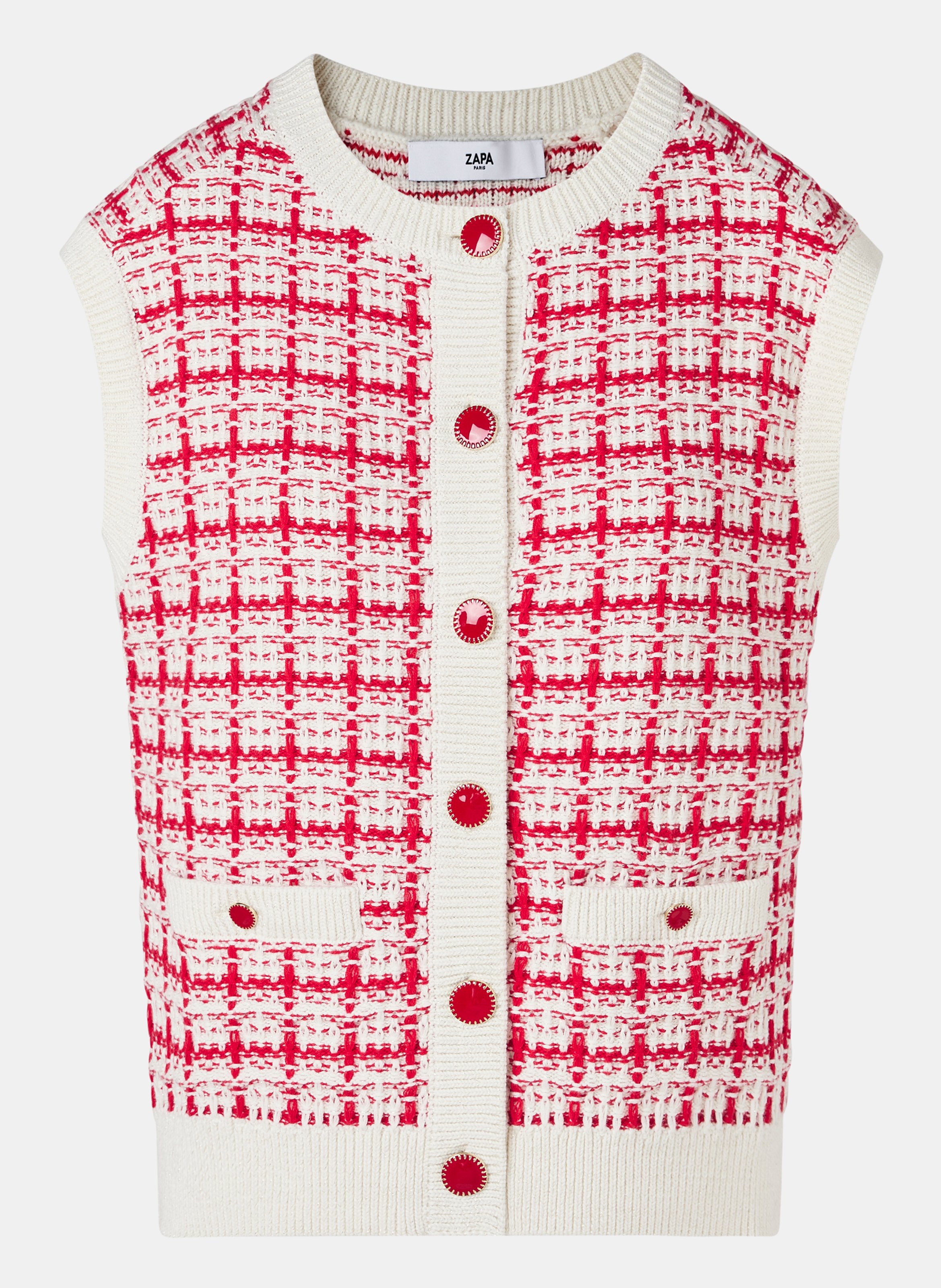 Pull  gareth ZAPA Rouge