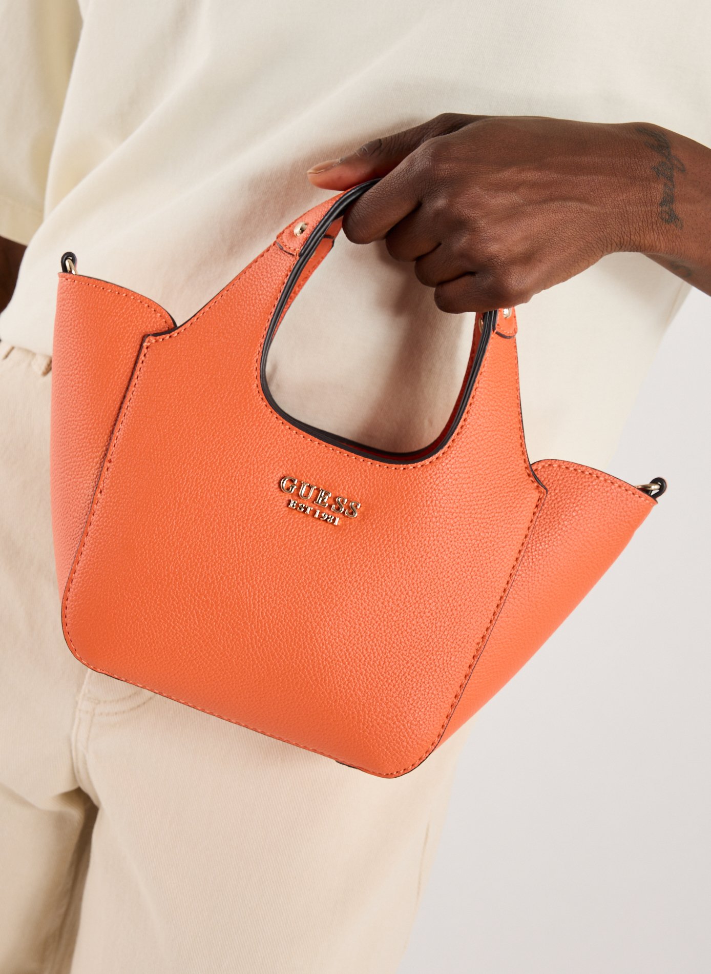 Sac à main Calista GUESS Orange