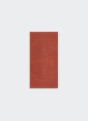Serviette de toilette en coton biologique  Terracotta