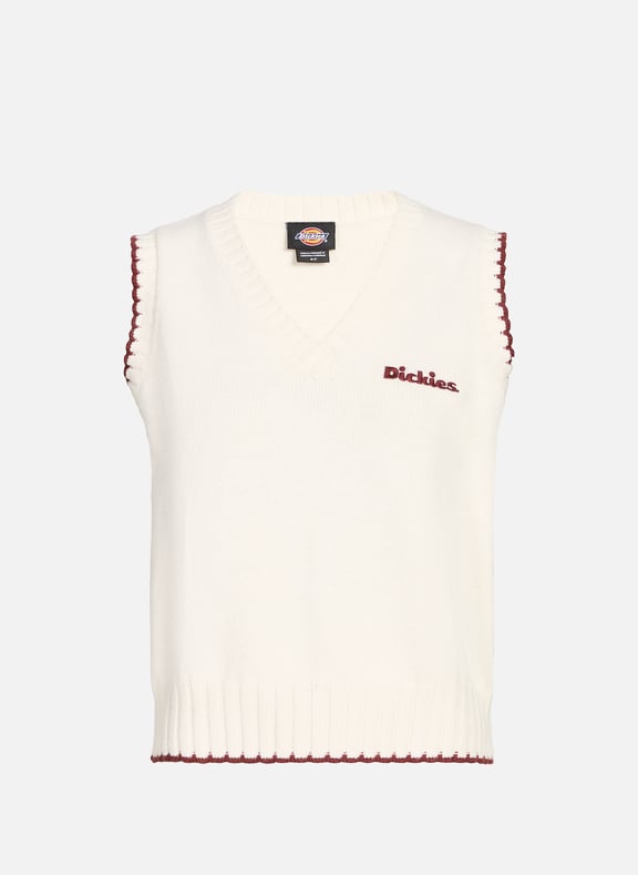 Sleeveless top with embroidery DICKIES Sleeveless top with embroidery DICKIES