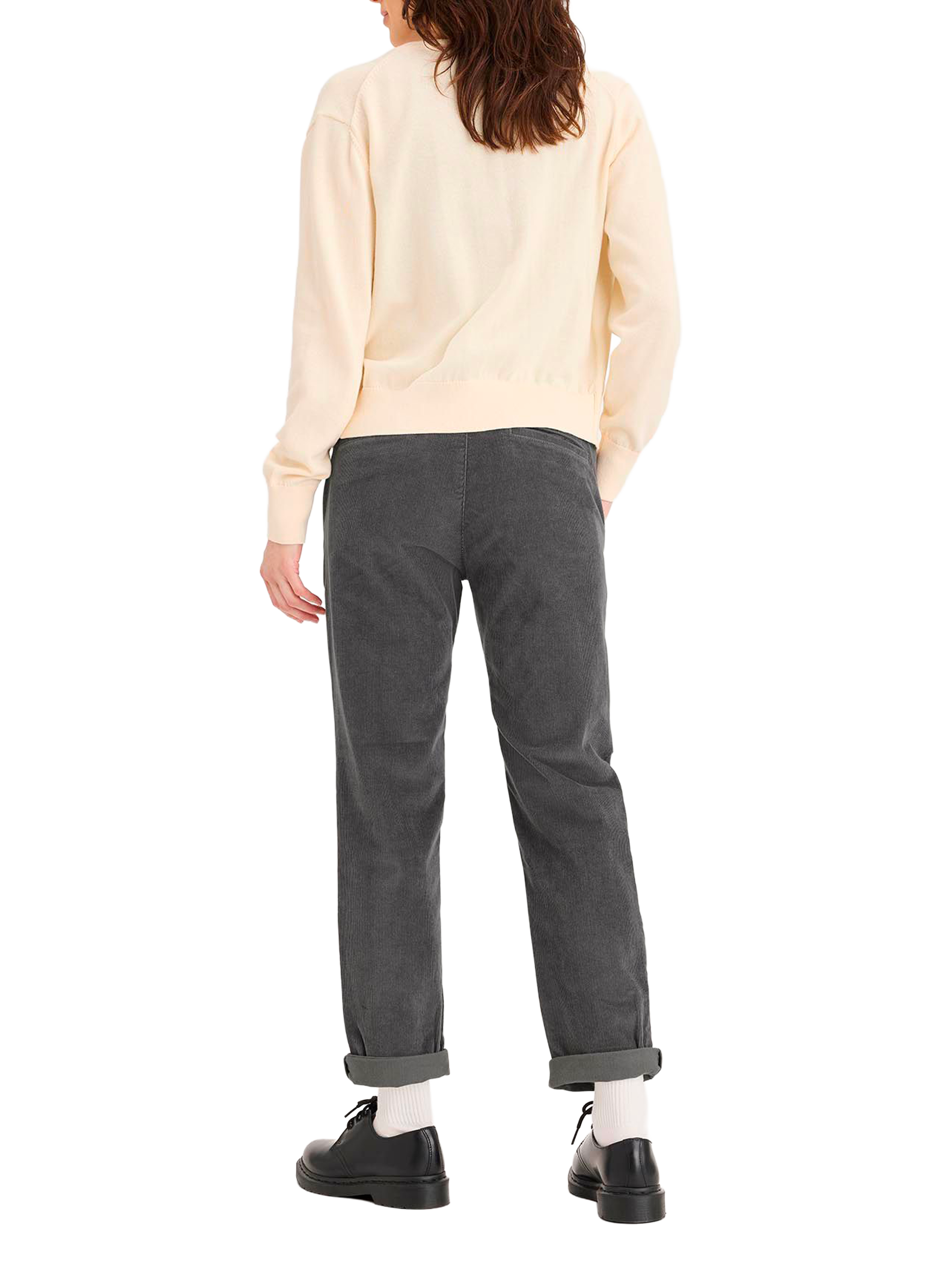 Pantalon en coton DOCKERS Gris