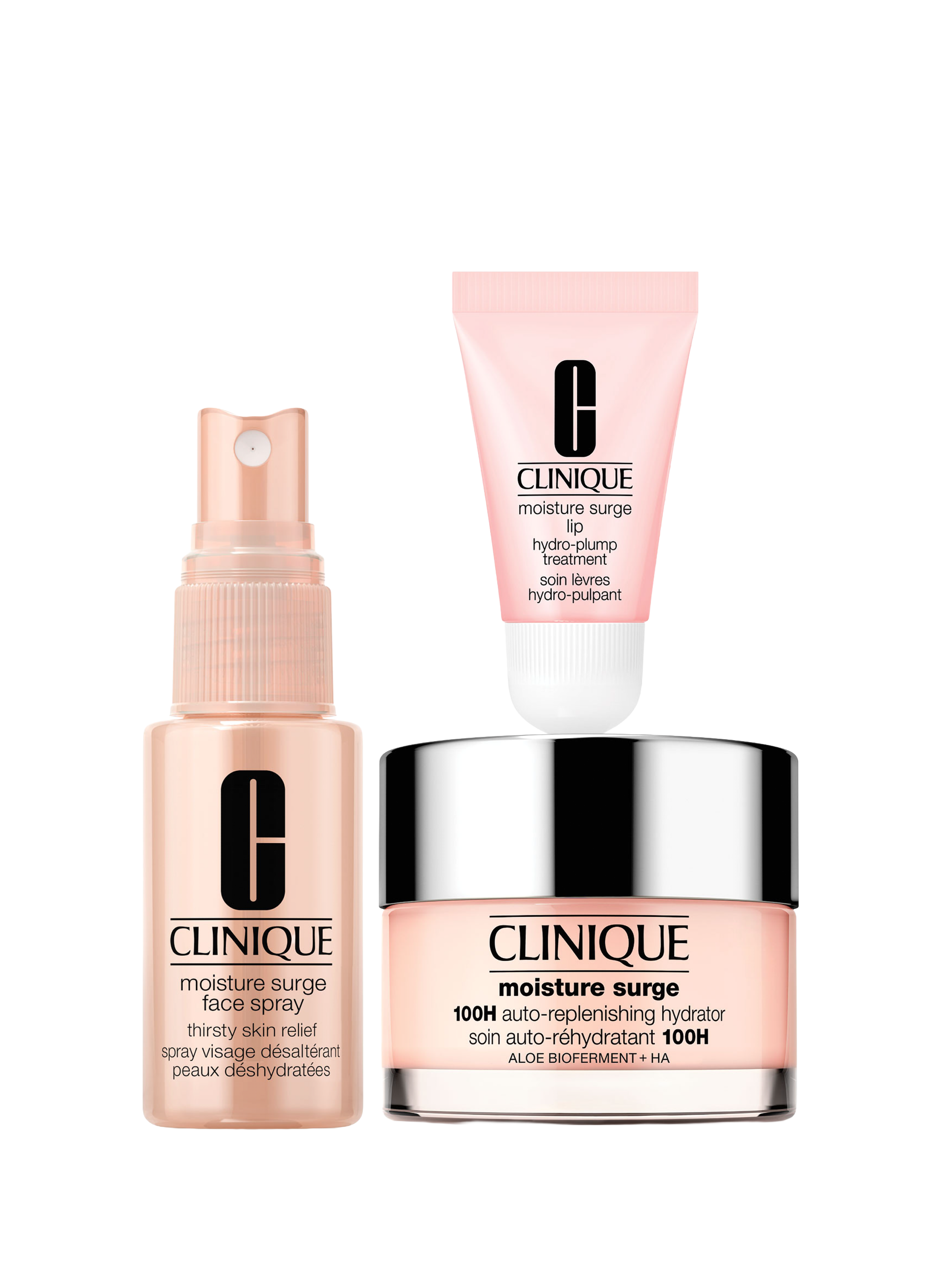 Moisture Surge™ - Coffret Hydratation Visage et Lèvres CLINIQUE No color