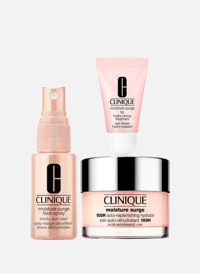 Moisture Surge™ - Coffret Hydratation Visage et Lèvres CLINIQUE Moisture Surge™ - Coffret Hydratation Visage et Lèvres CLINIQUE