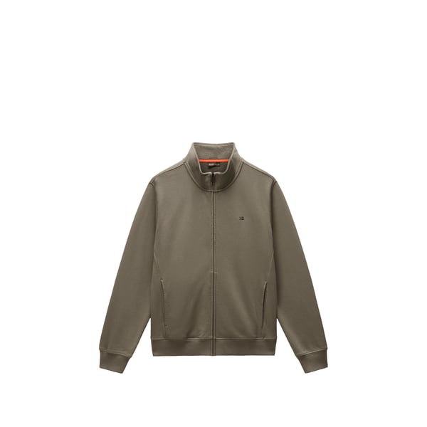 Sweatshirt zippé en coton