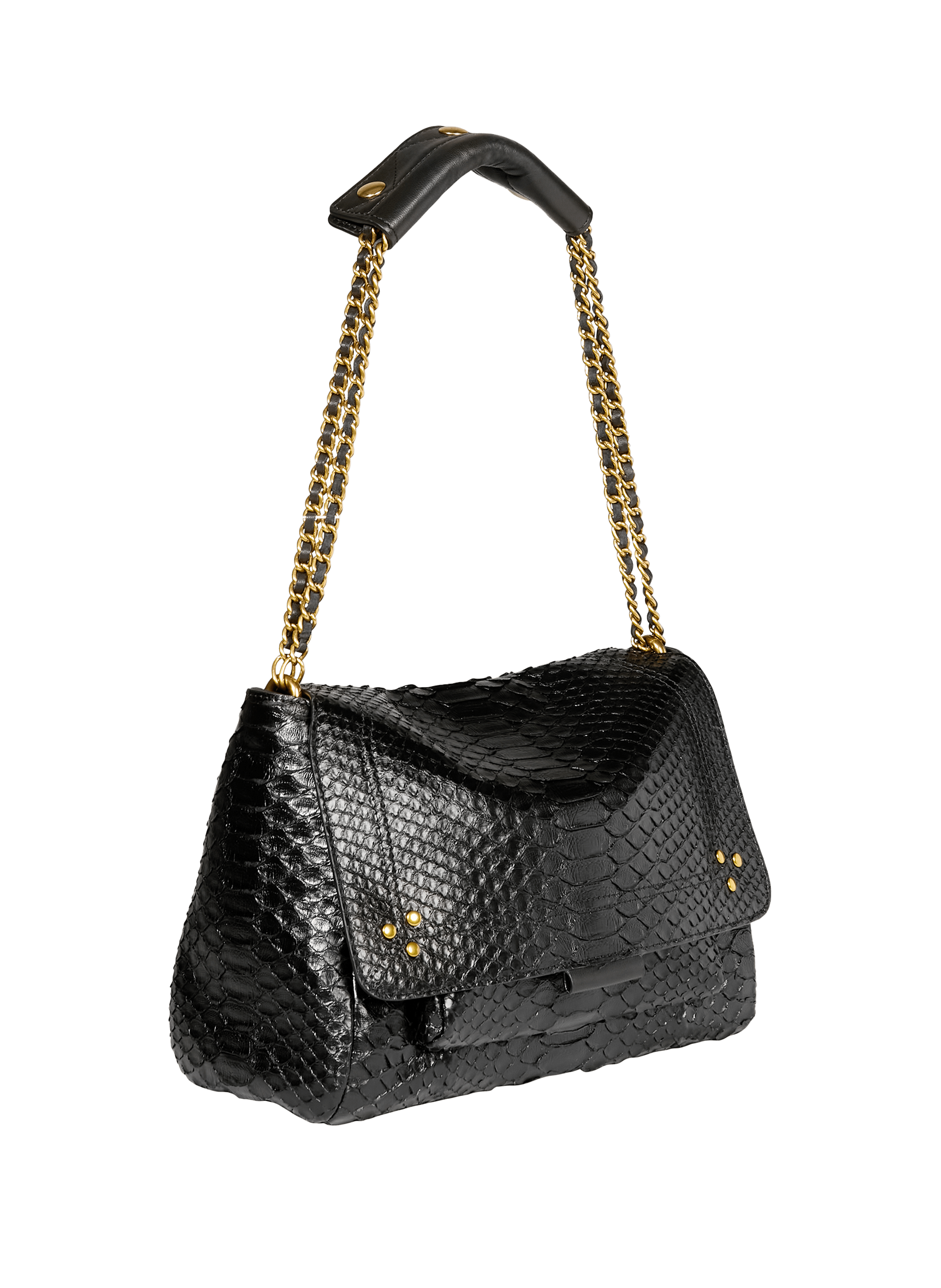 Lulu leather bag JÉRÔME DREYFUSS Black