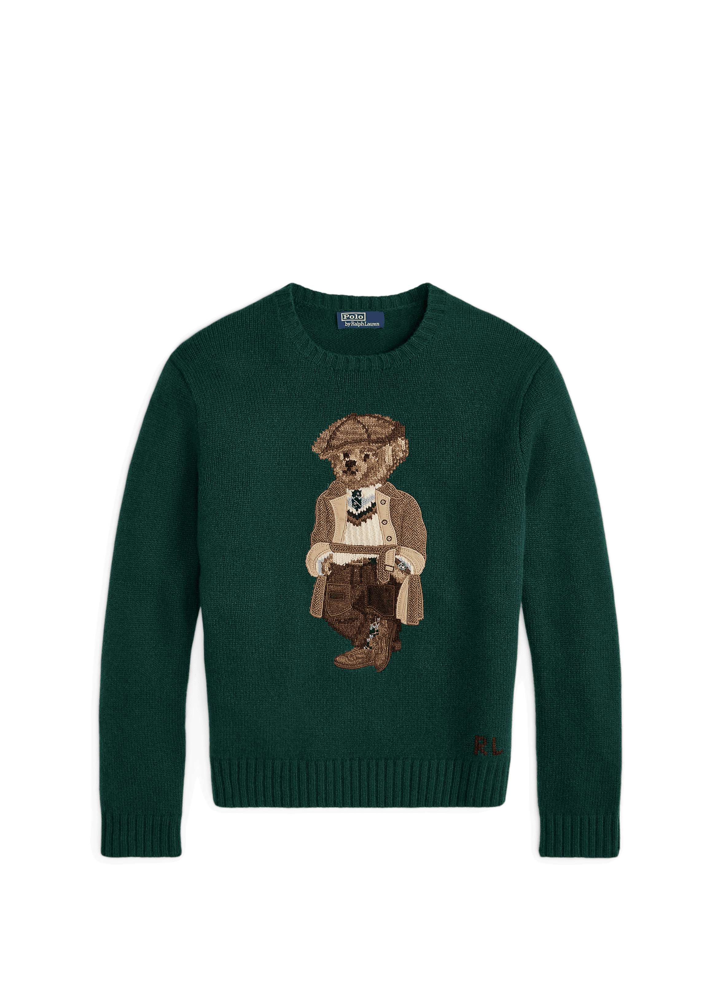  Round-neck wool jumper POLO RALPH LAUREN Green
