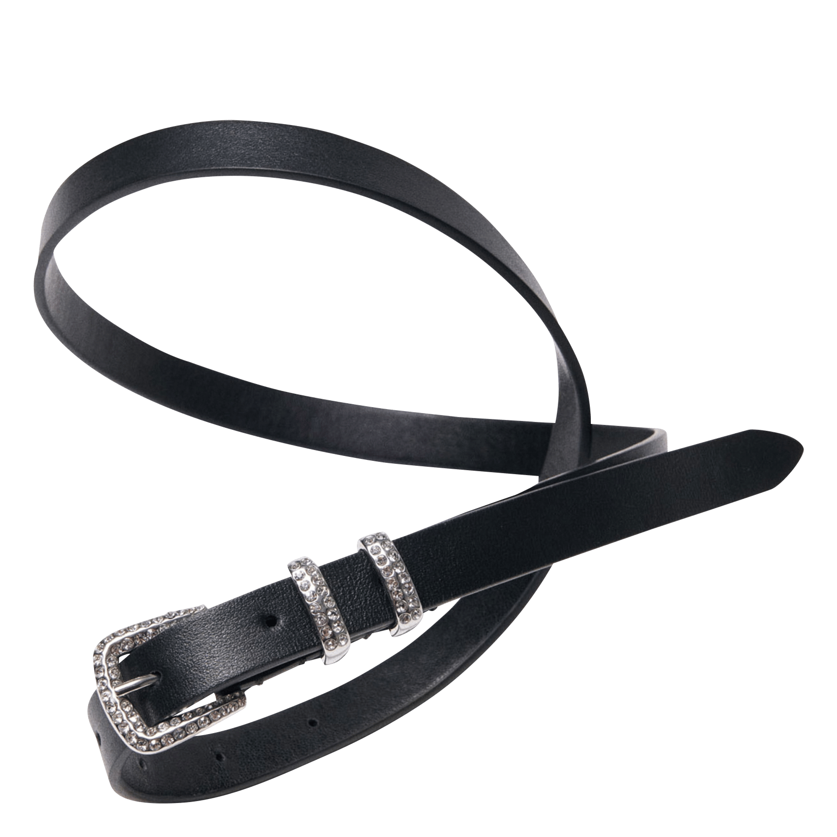 Ceinture en cuir Noir