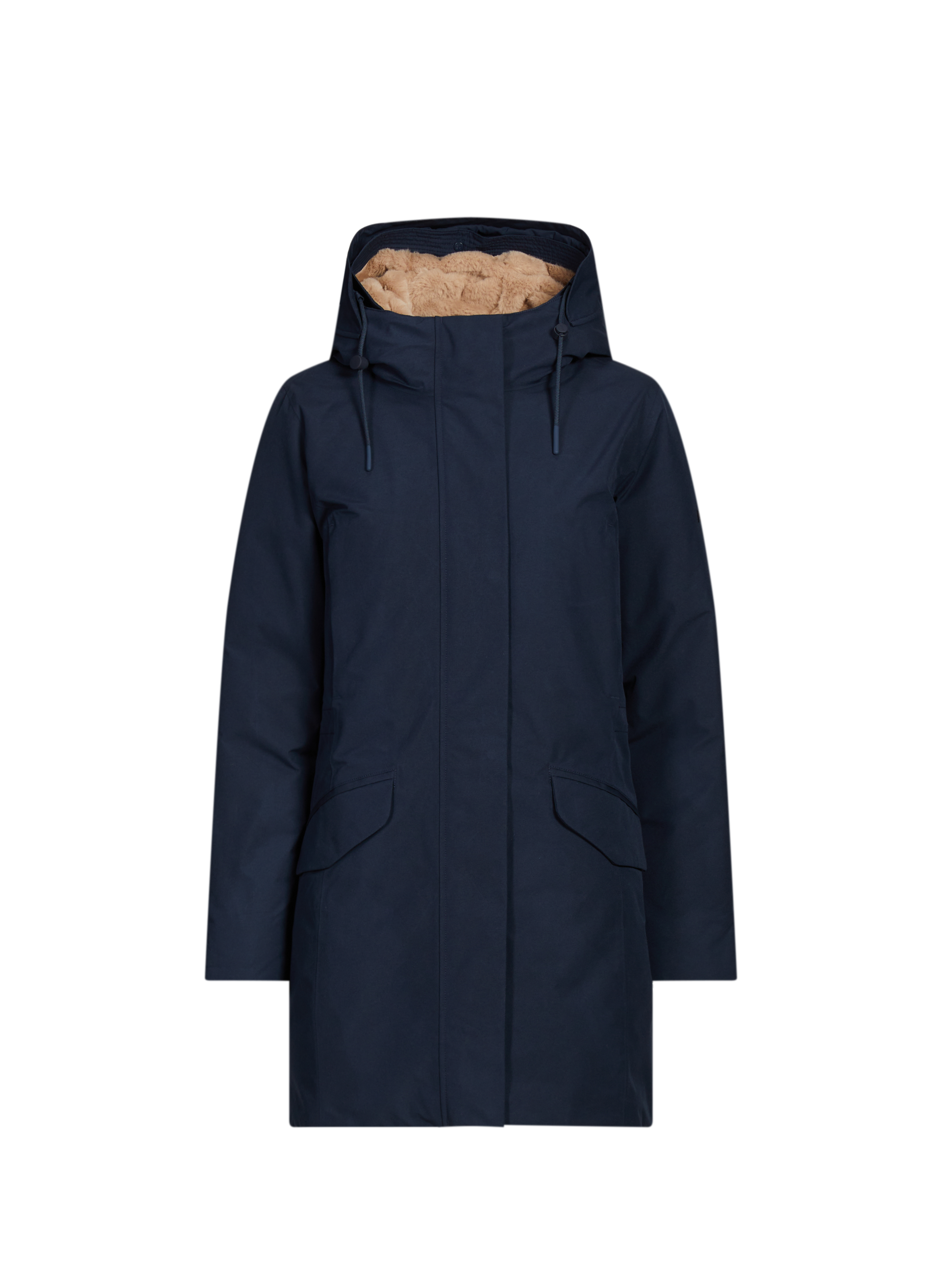 AIGLE Fitted GORE-TEX down parka Blue