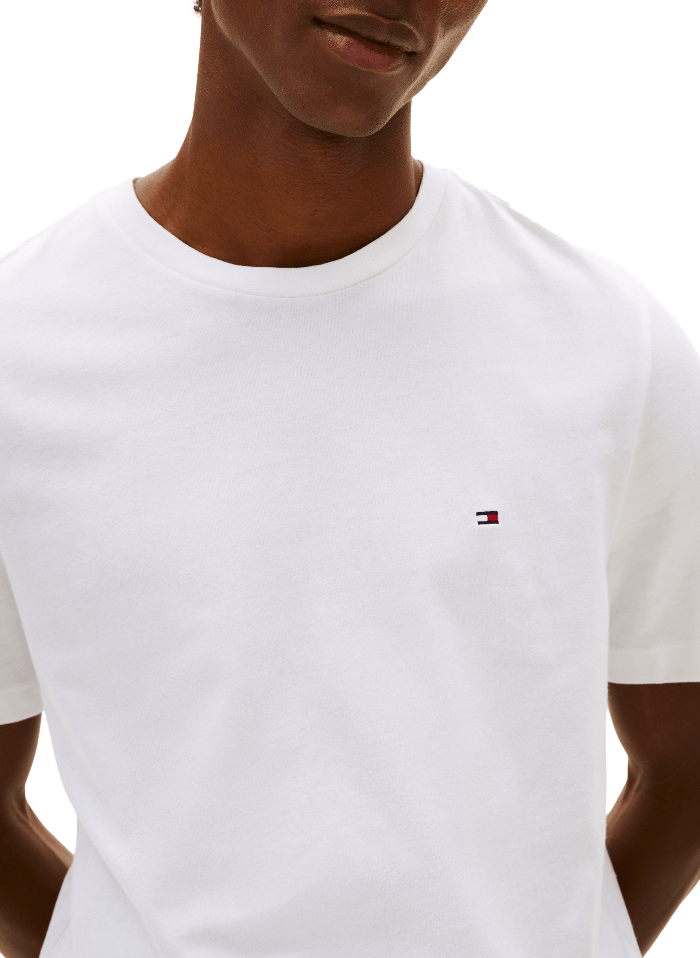 Cotton T-shirt TOMMY HILFIGER White