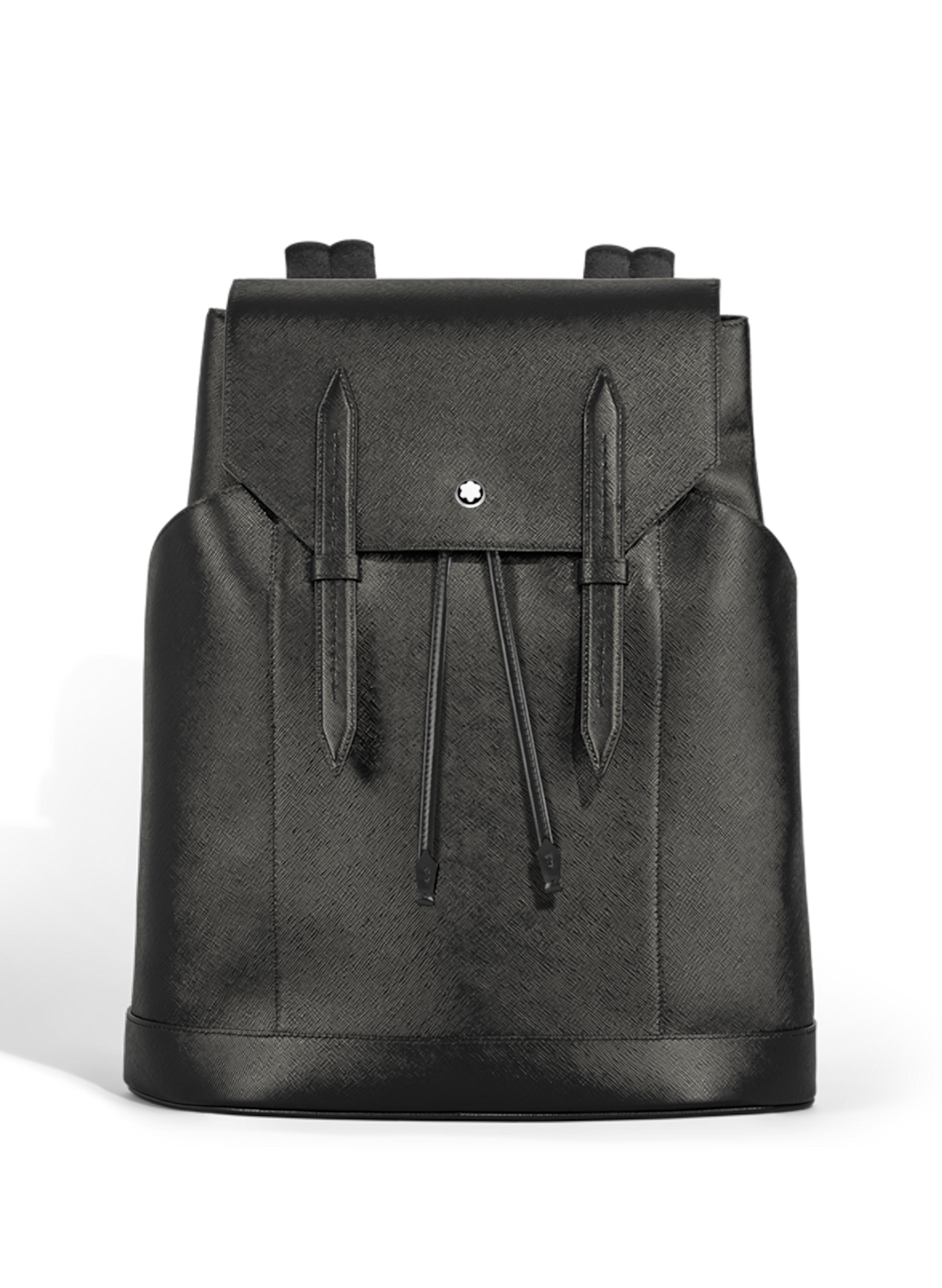 Leather business backpack MONTBLANC Black
