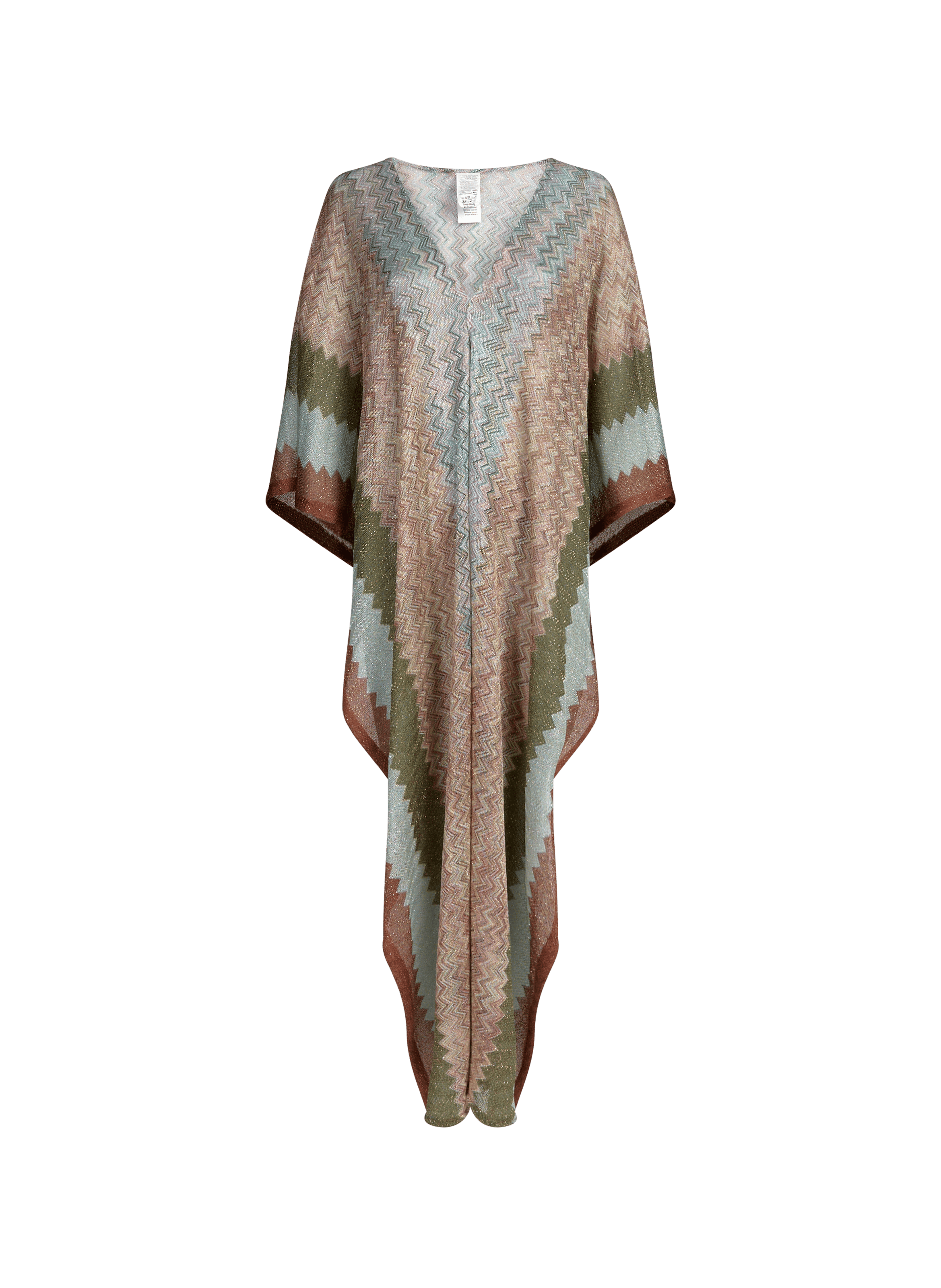 Long kimono with pattern SAISON 1865 Multicolour
