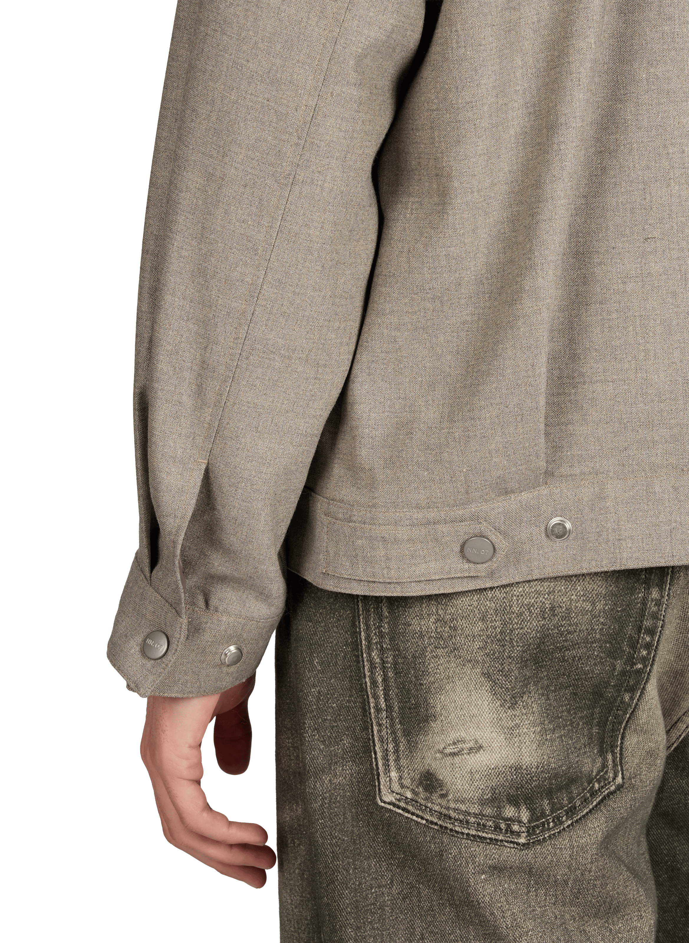 Jacket Petrus NN.07 Khaki