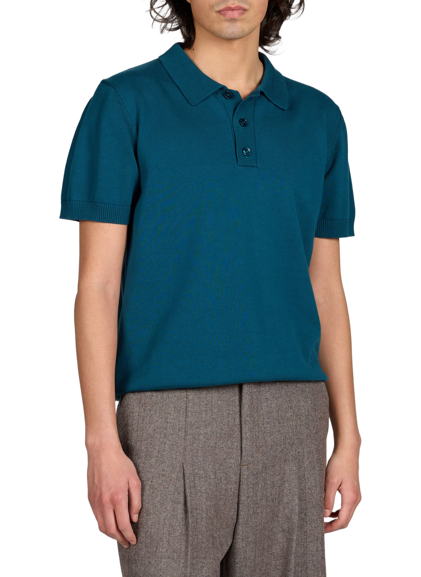 Polo Dolo en coton  AU PRINTEMPS PARIS Bleu