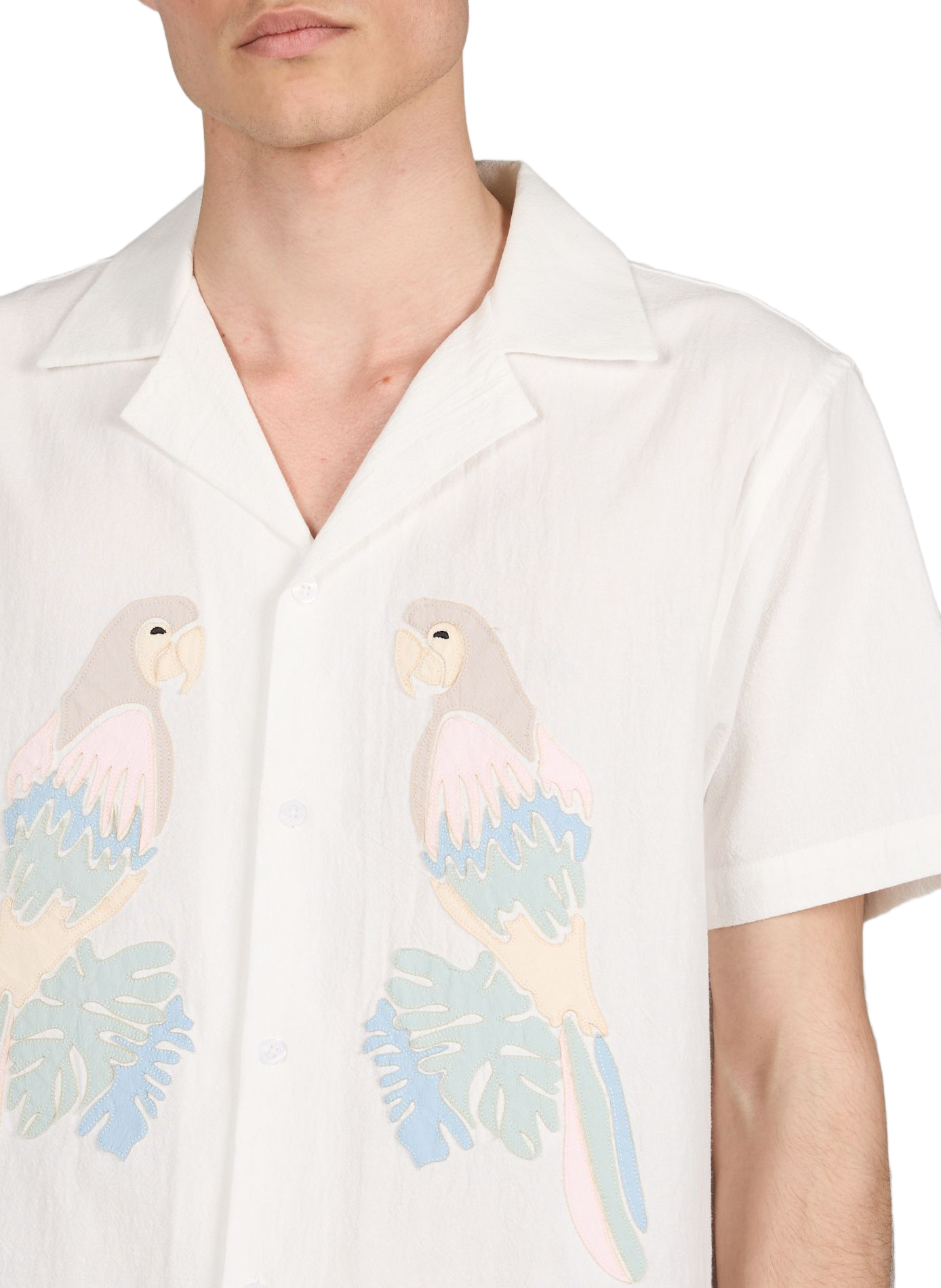 Chemise Morney Parrot MAISON LABICHE Blanc
