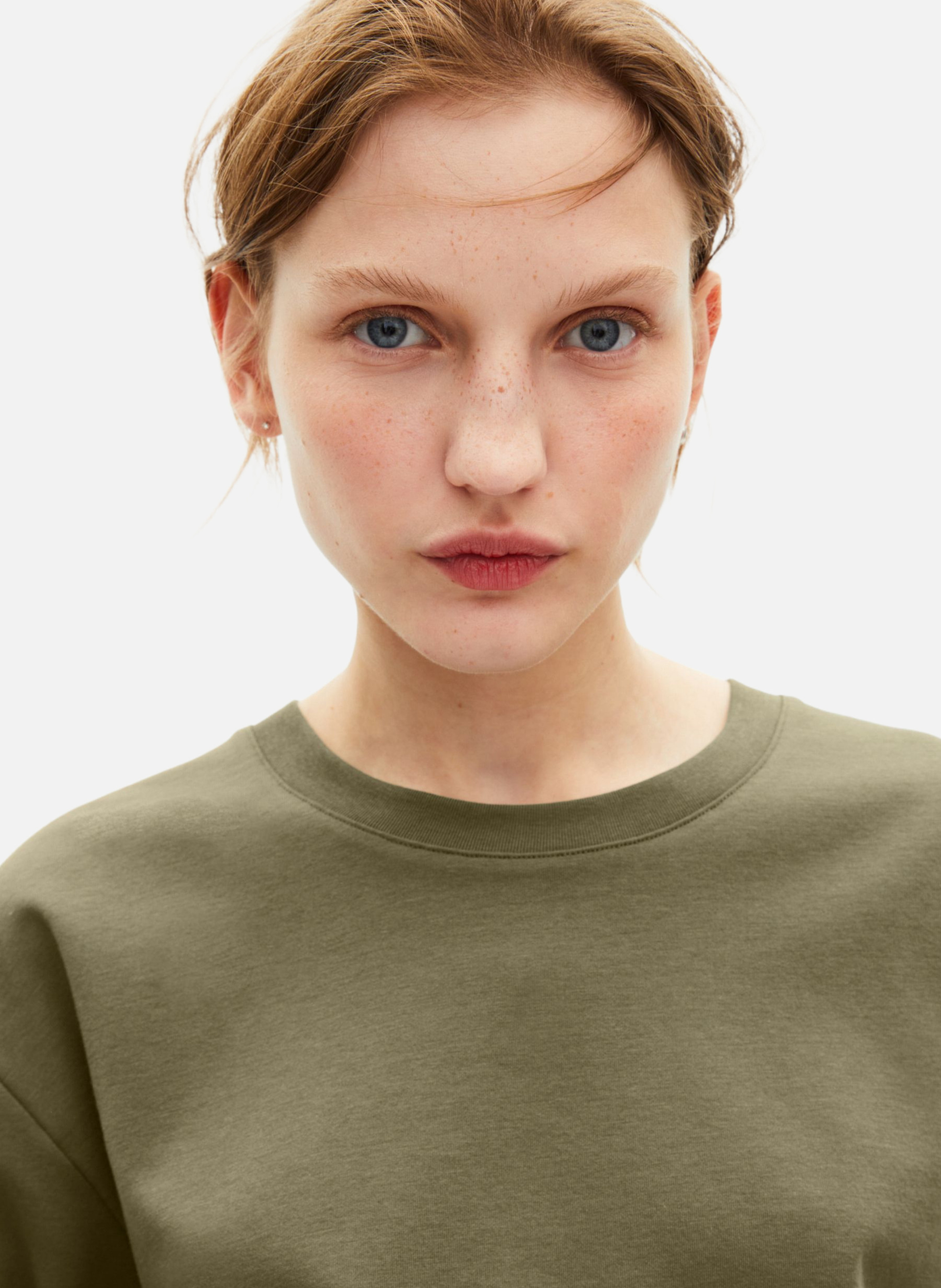 T-shirt mixte droit uni unisexe THE KOOPLES Vert