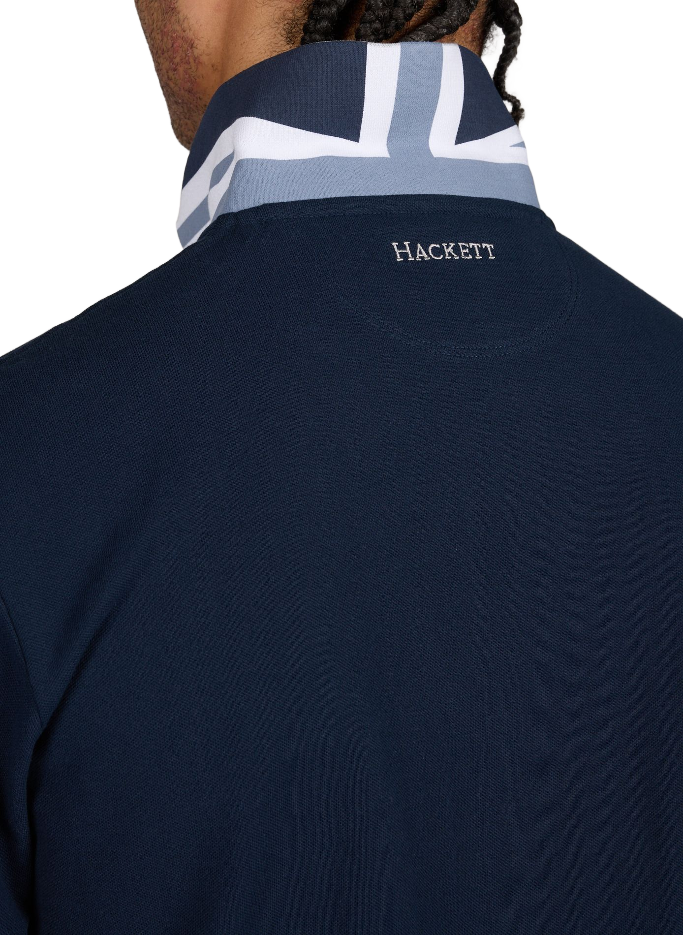  Cotton polo shirt  HACKETT Blue