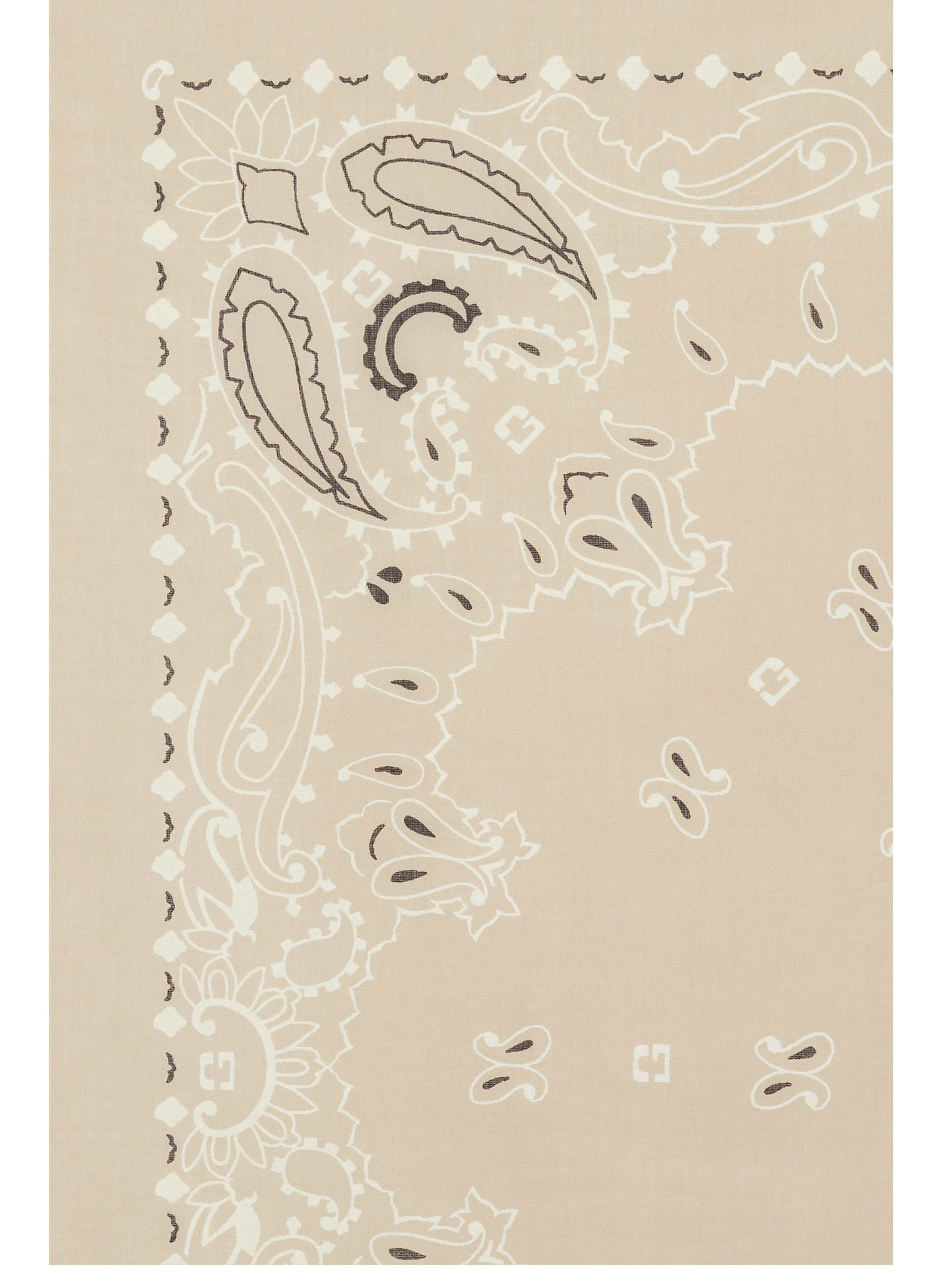 Carré imprimé en coton - dayana GERARD DAREL Vert