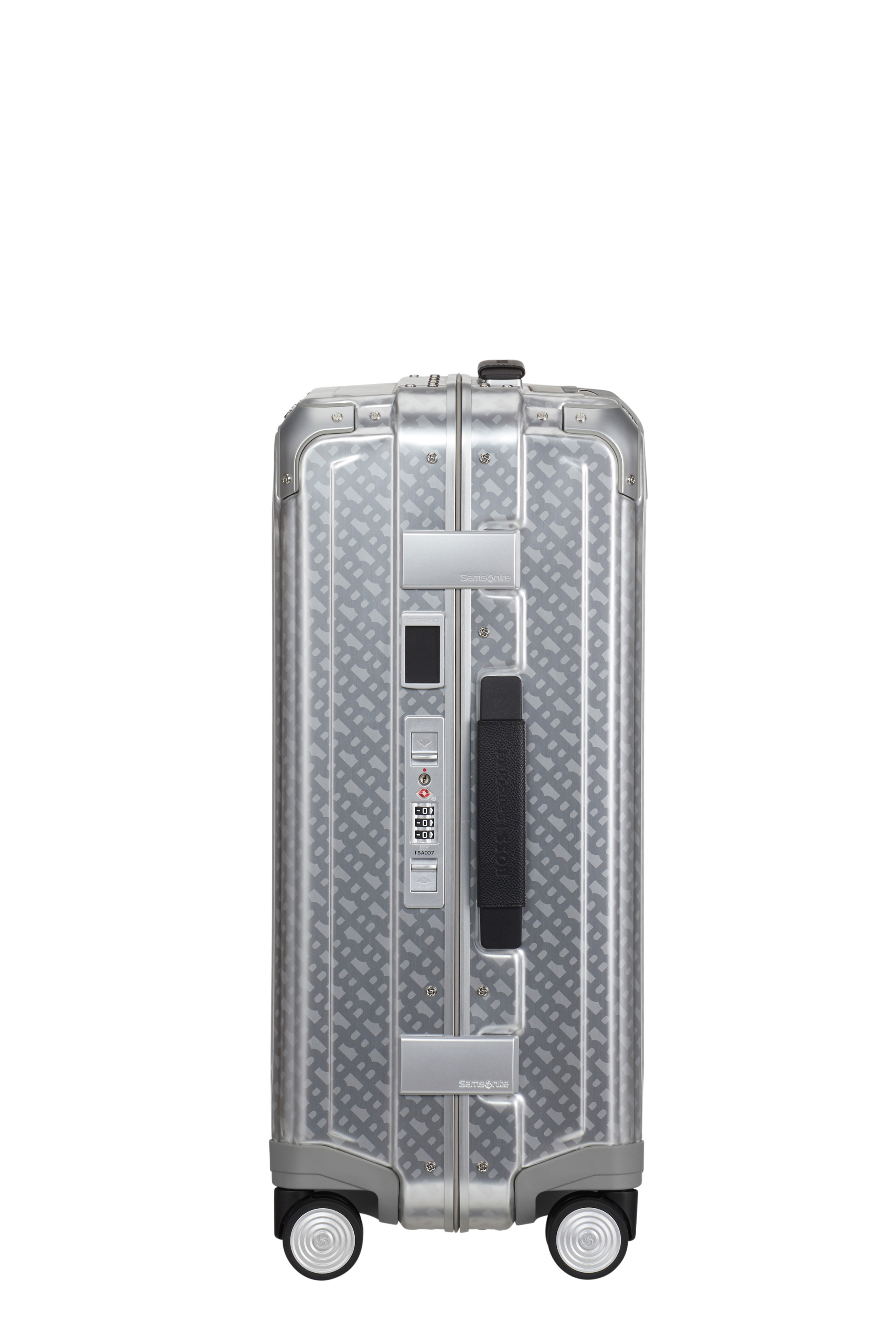 Lite-box alu / boss valise 4 roues taille s SAMSONITE Argent