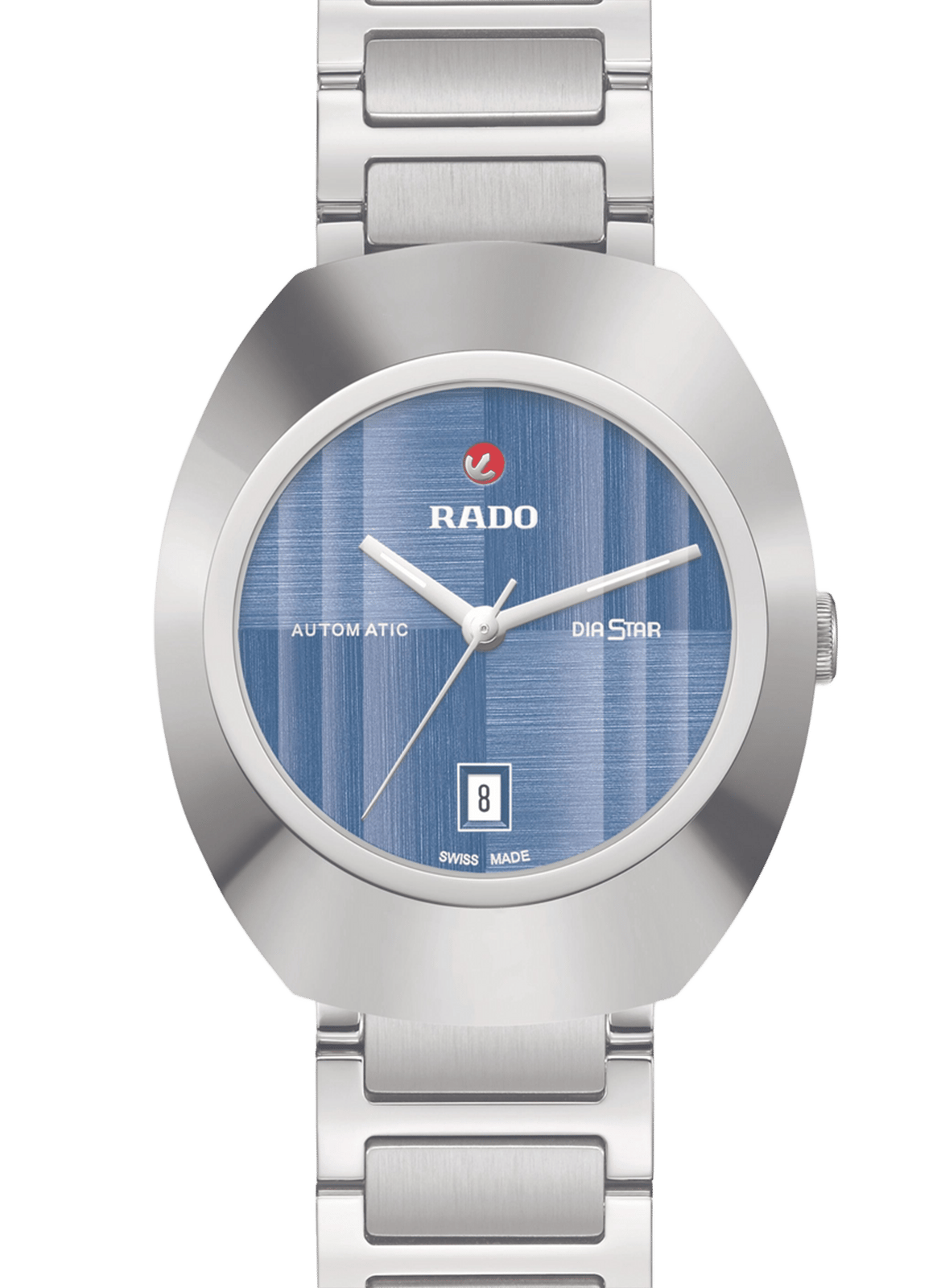 Montre automatique Diastar en acier inoxydable RADO Bleu