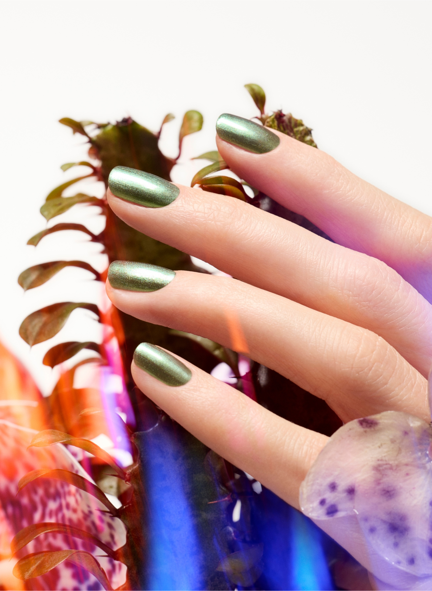 Esmalte de uñas Green Flash - Groove MANUCURIST Vert nacré
