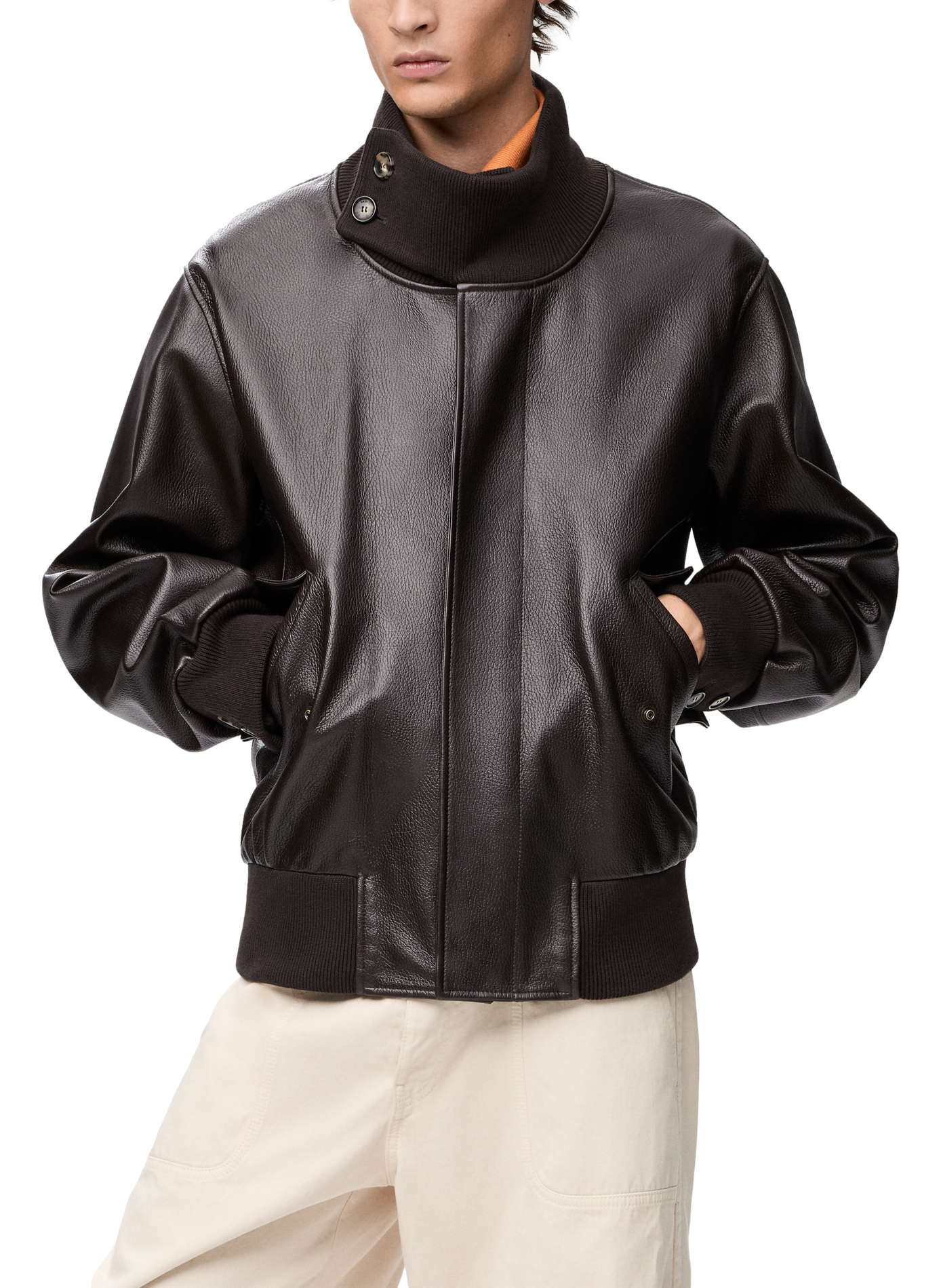 Lammnappa-Lederjacke LOEWE Braun