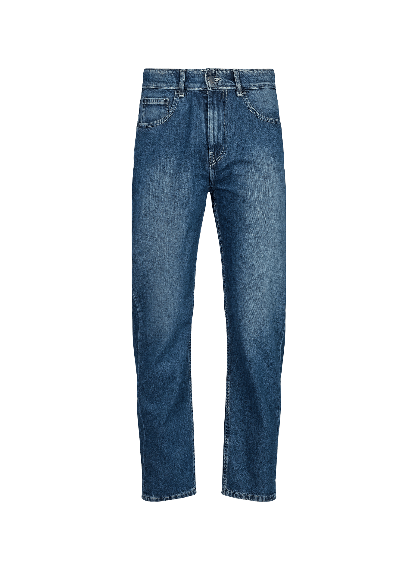 Slim cotton jeans FAGUO Blue