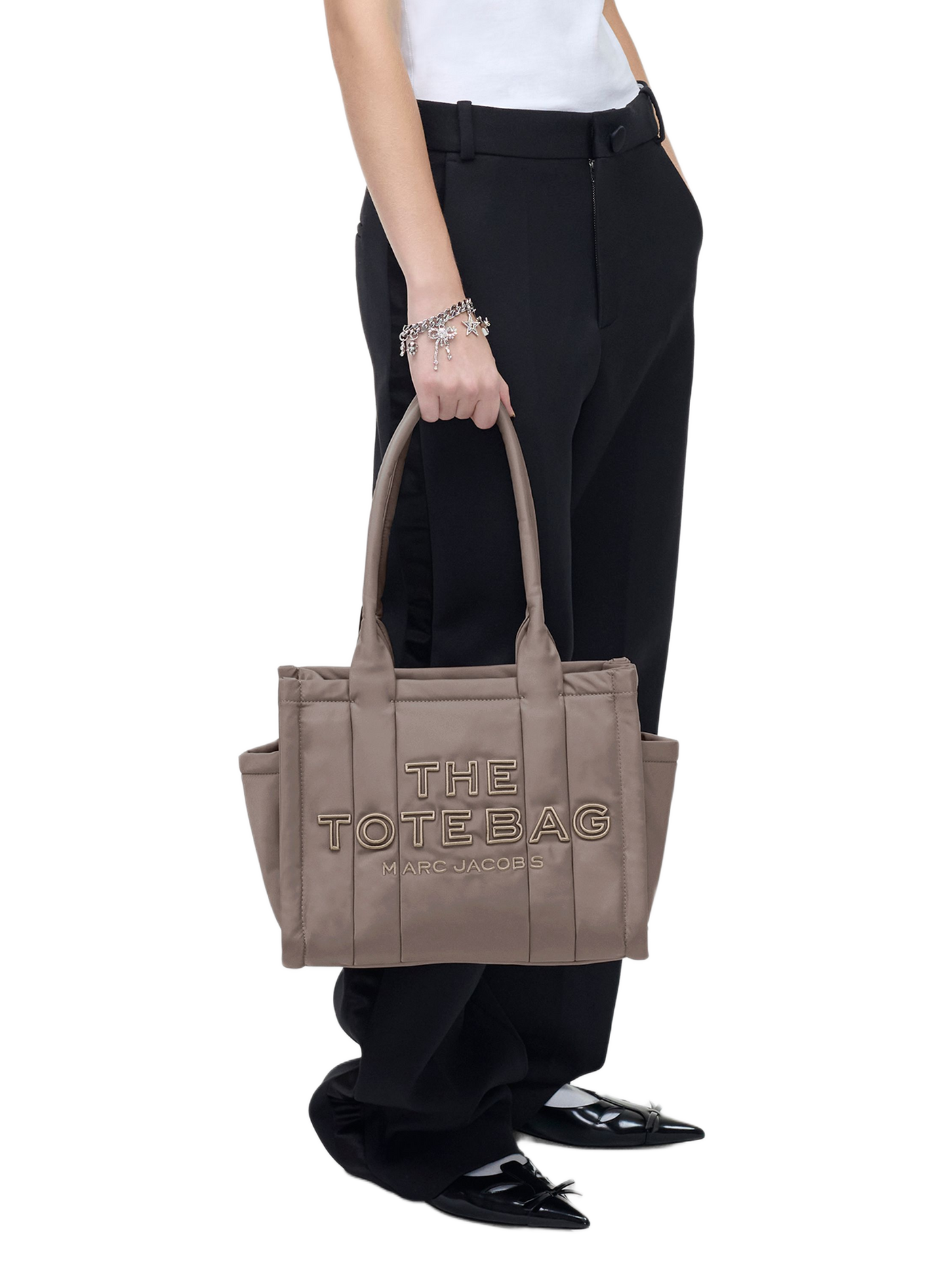 Die mittlere Tragetasche MARC JACOBS Grau