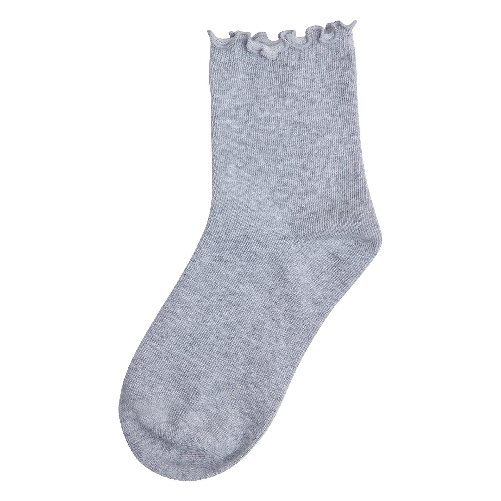 Chaussettes mi-hautes unies fox JONAK Gris
