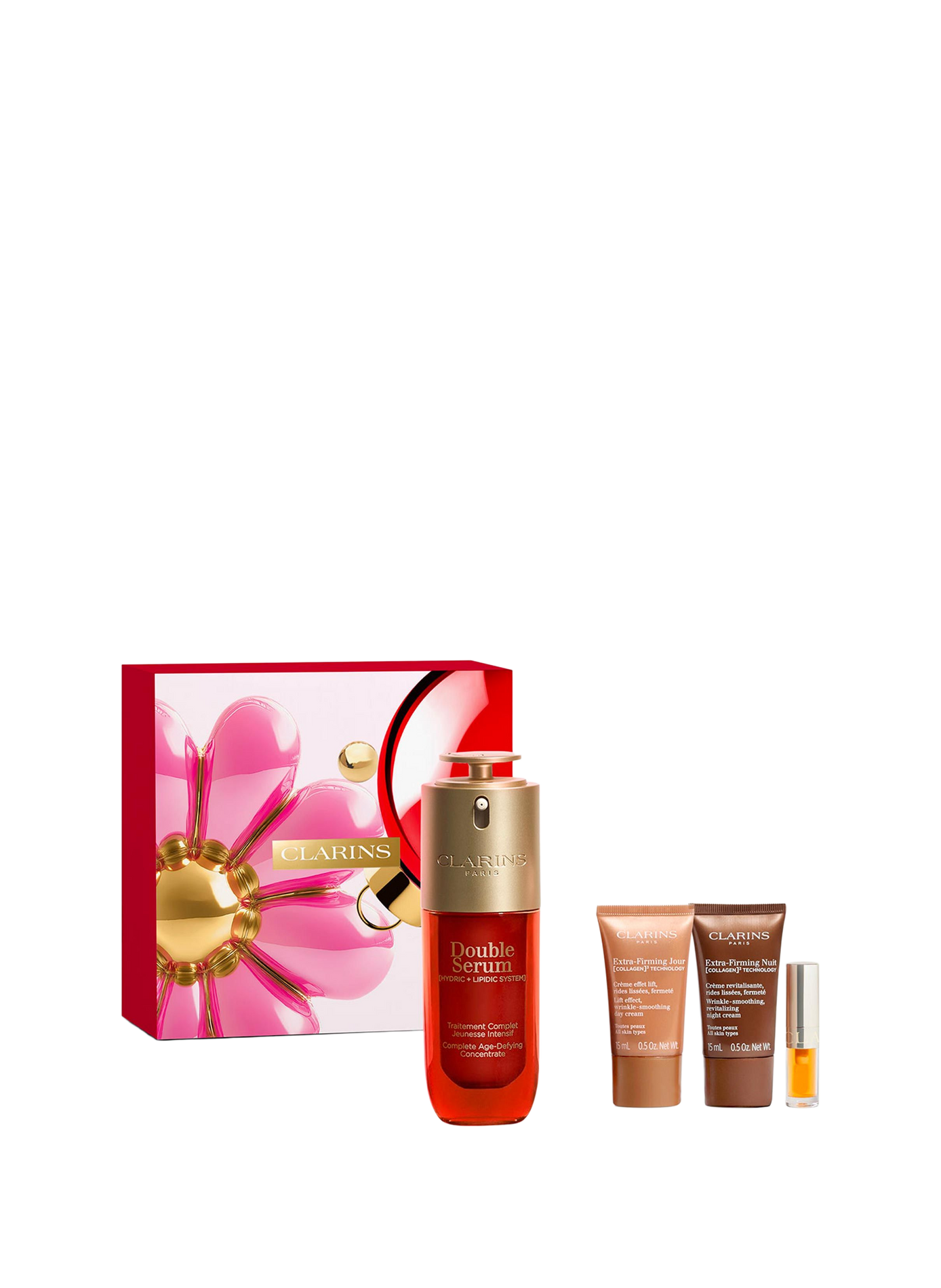 Double Serum & Extra-Firming Program CLARINS No color