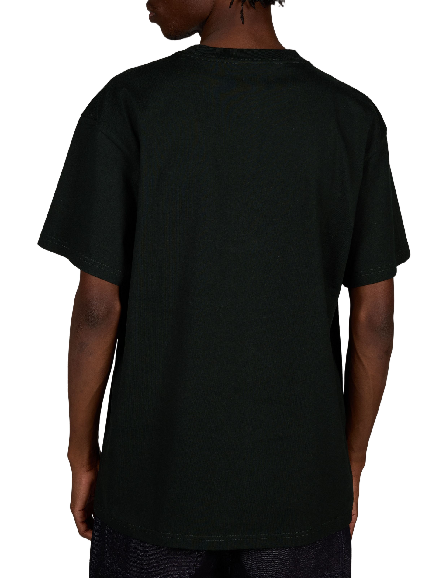 T-shirt droit col rond en coton CARHARTT WIP Vert