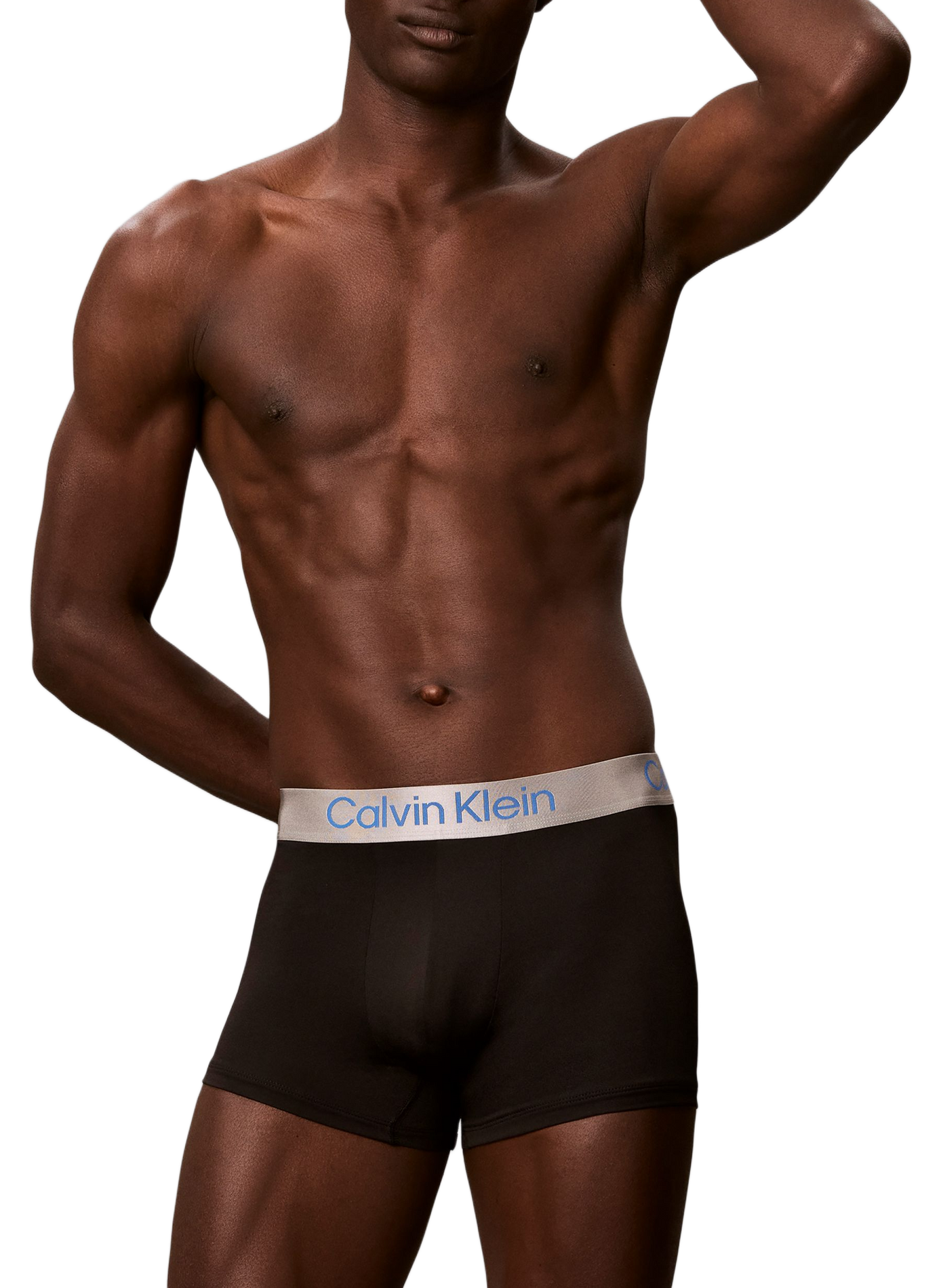 Lot de 3 boxers unis CALVIN KLEIN Noir