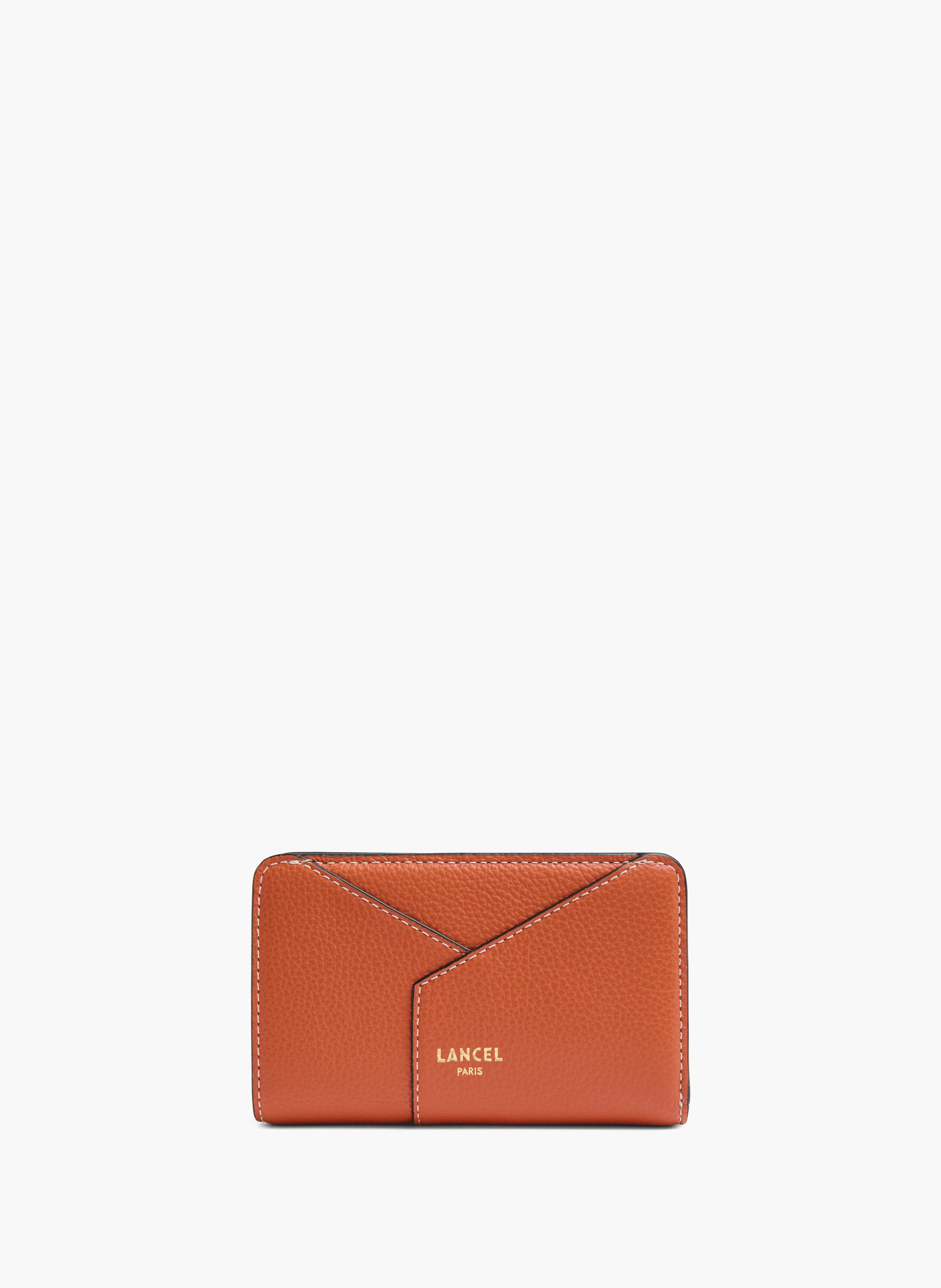 Porte-cartes rectangulaire à fermeture éclair - louison by lancel LANCEL Orange