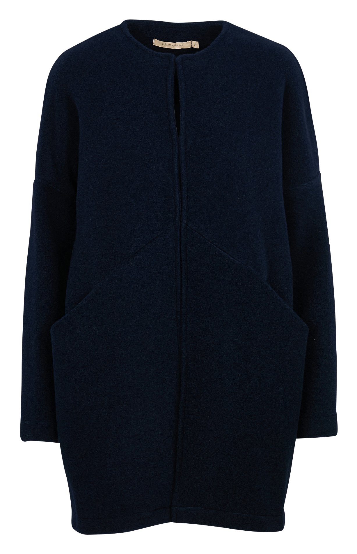 Jas met ronde hals LA FEE MARABOUTEE Blauw