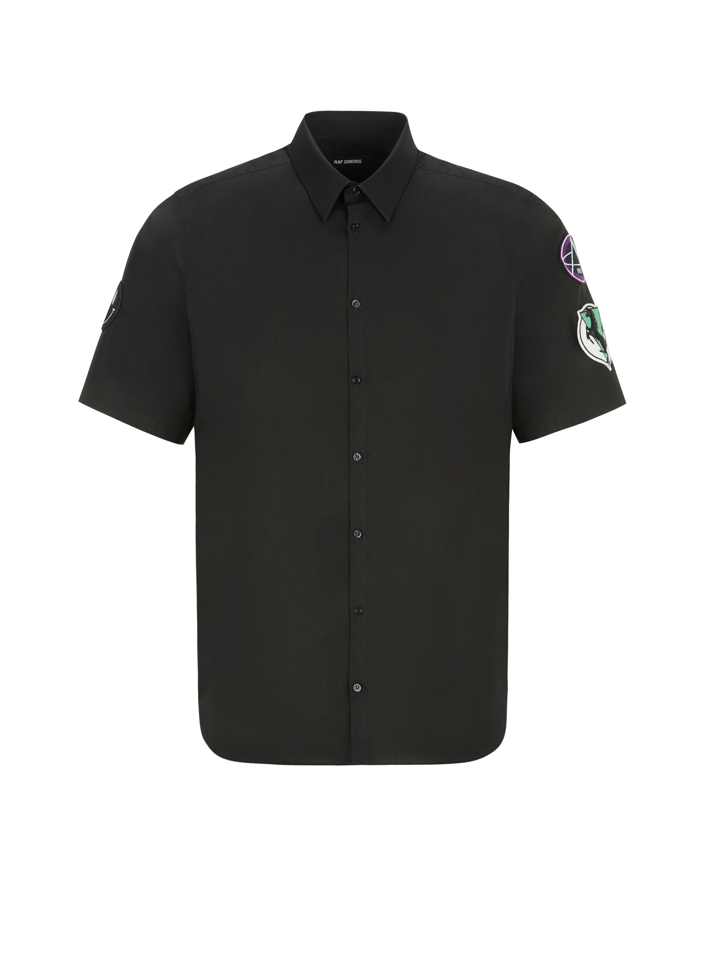 Chemise multi patch en coton