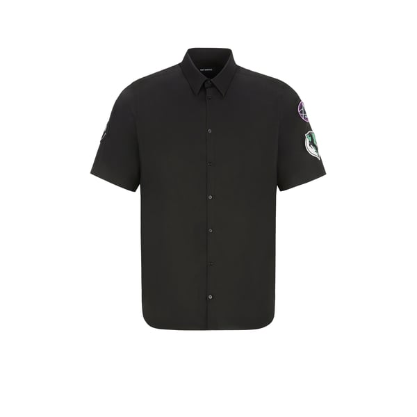 Chemise multi patch en coton