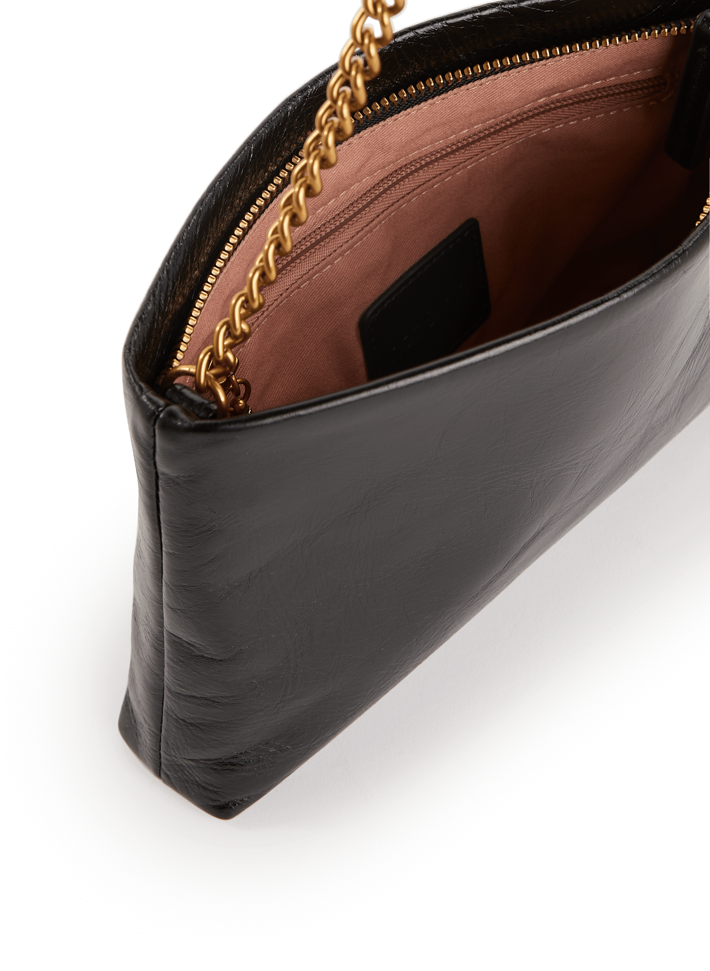 Molly chain clutch bag NAT & NIN Black