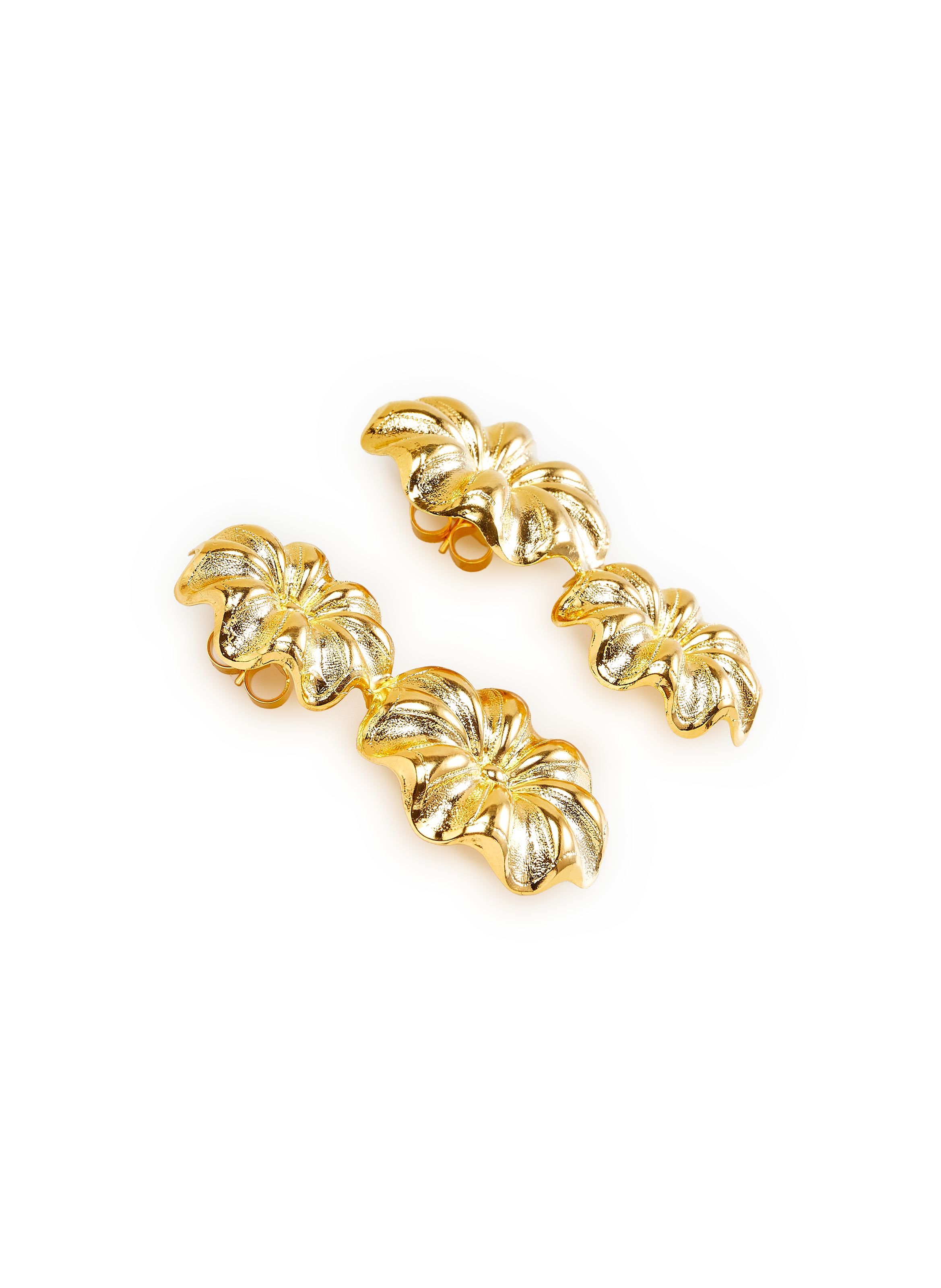 Boucles d&#039;oreille Daisy DESTREE Doré