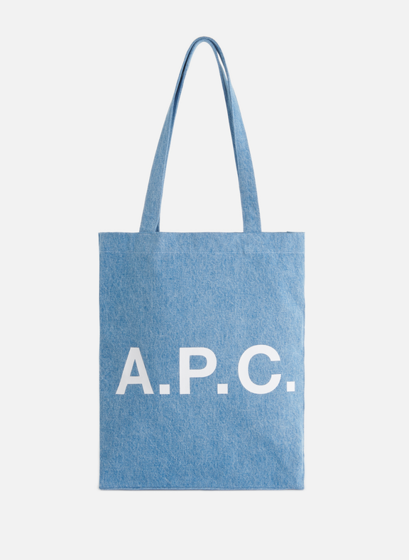 A.P.C. Denim tote bag Blue