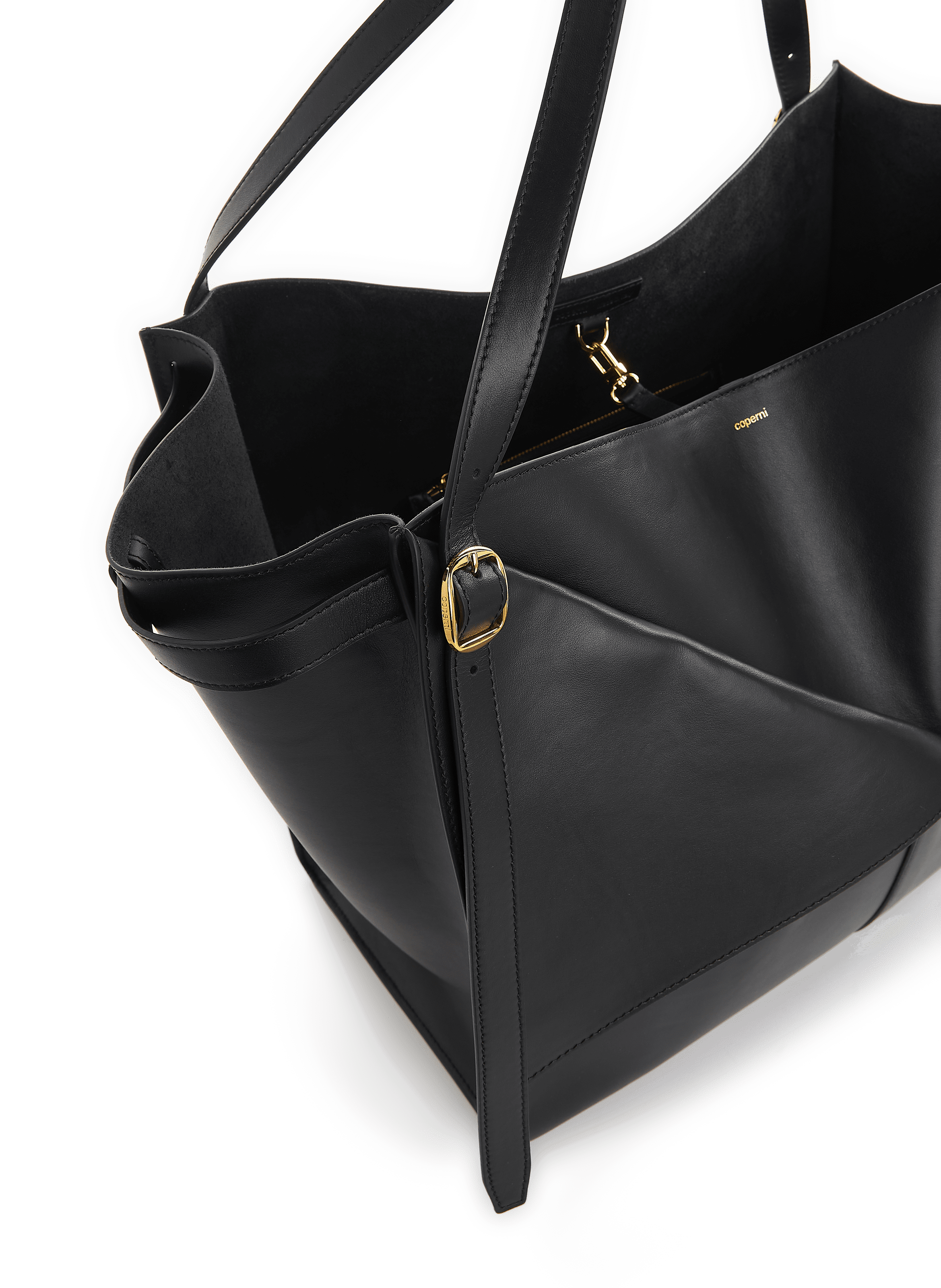 Sac cabas Belt en cuir  COPERNI Noir
