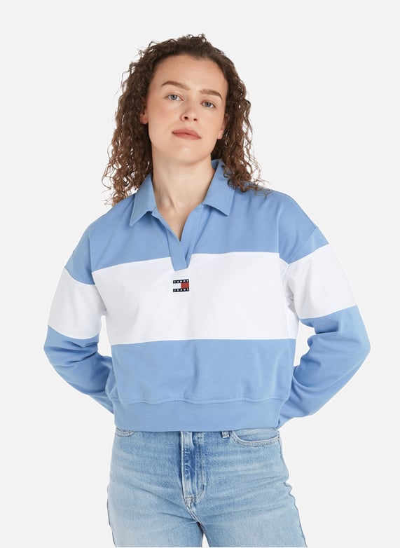 Striped sweatshirt tommy hilfiger women printemps