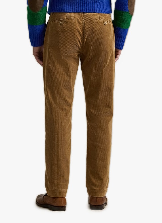 Straight corduroy trousers | Brown by POLO RALPH LAUREN Straight corduroy trousers Brown