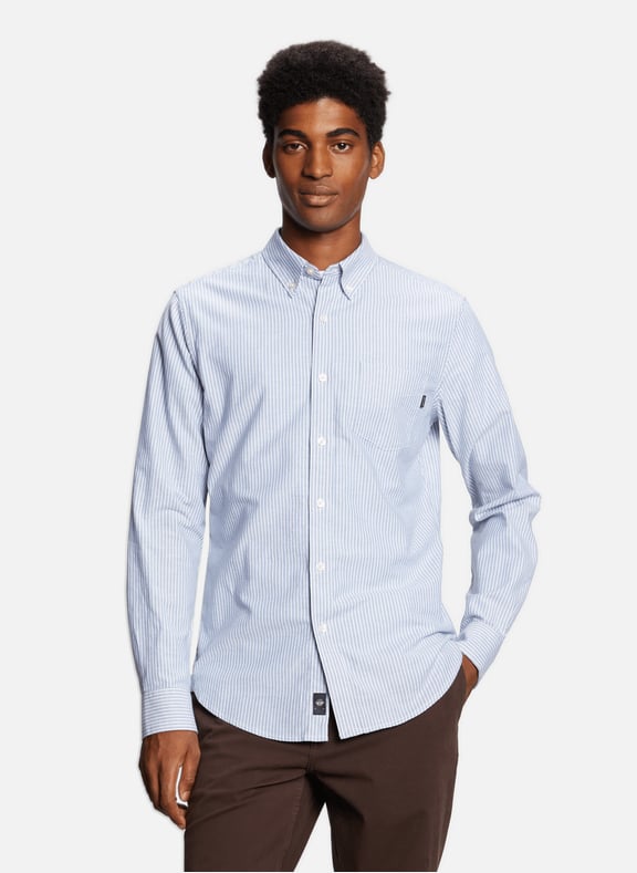 Slim cotton-blend shirt Multicolour by DOCKERS DOCKERS Slim cotton-blend shirt Multicolour