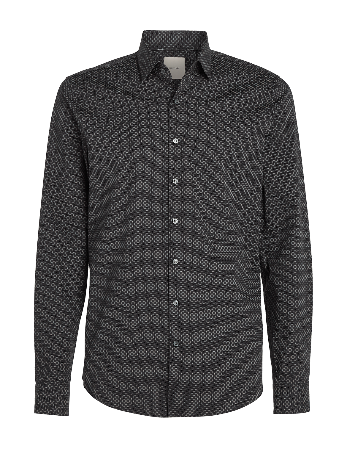 Chemise slim imprimée  CALVIN KLEIN Noir